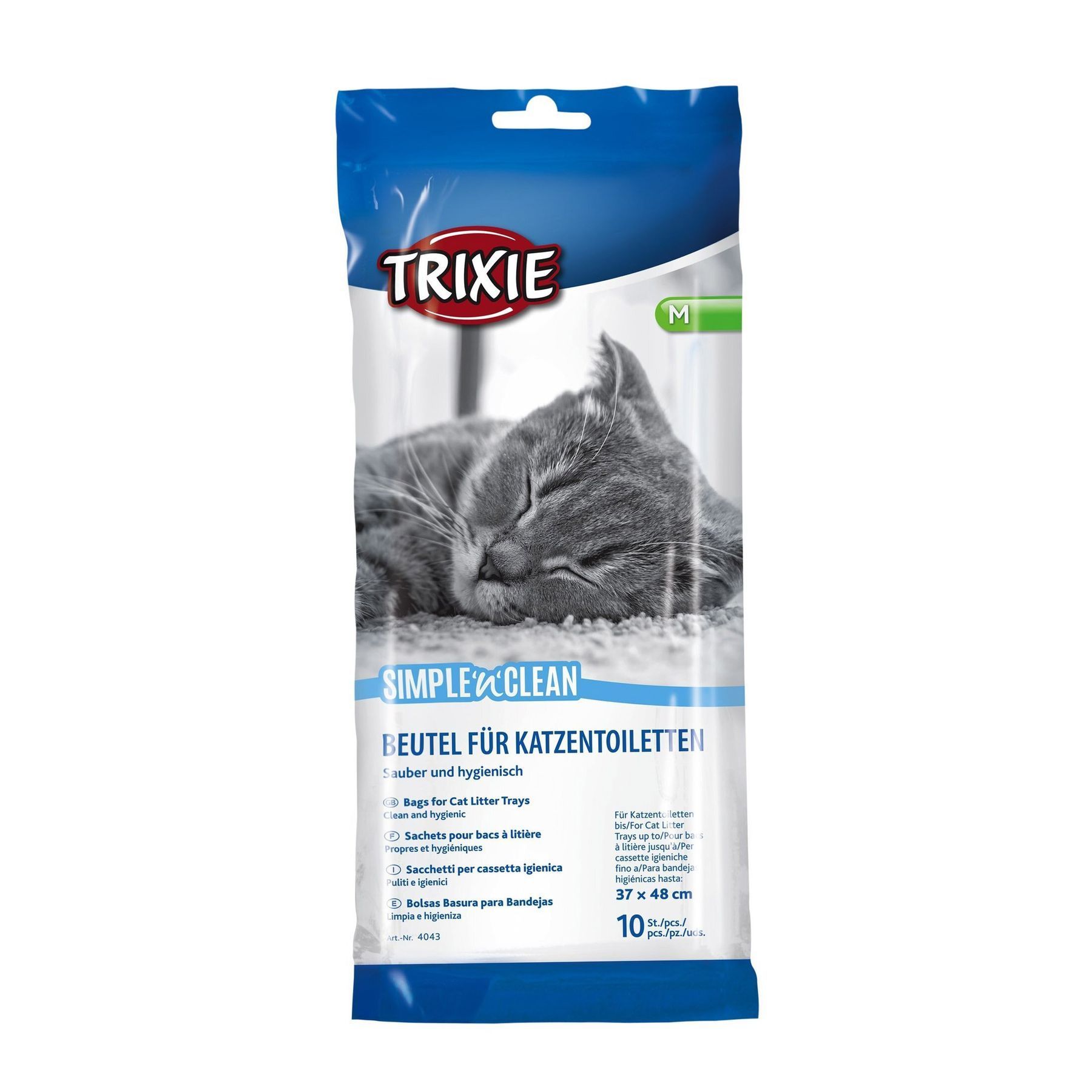 Сборные пакеты Trixie для кошачьих туалетов «Simple‘n‘Clean» 37 x 48 см, 10 шт. Сборные пакеты Trixie для кошачьих туалетов «Simple‘n‘Clean» 37 x 48 см, 10 шт.