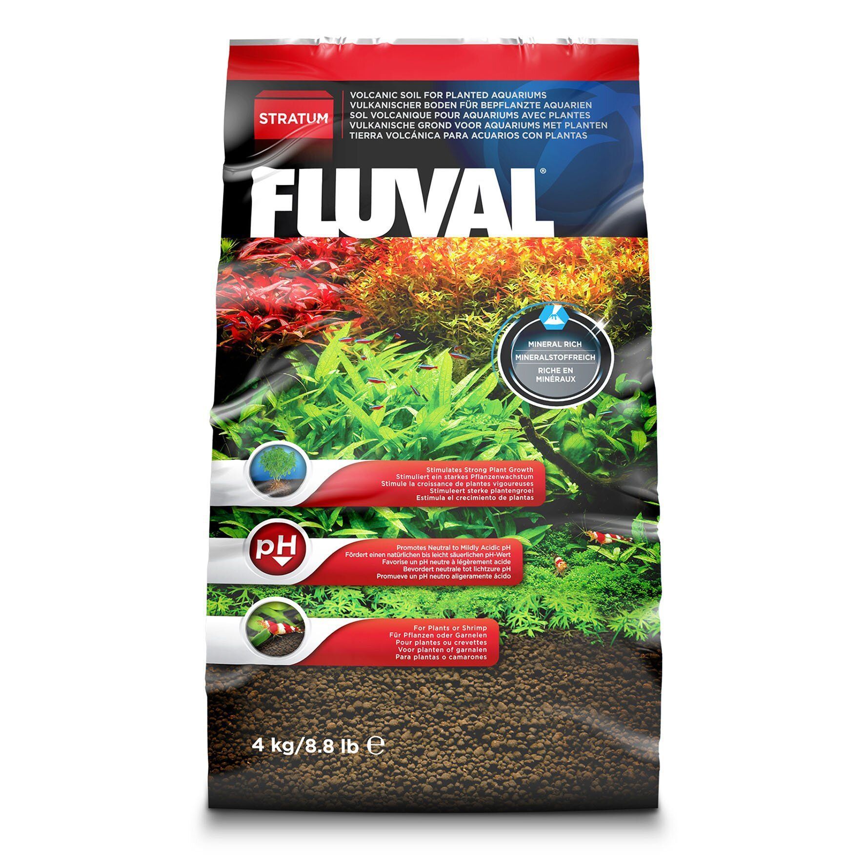 Субстрат для акваріума Fluval «Plant and Shrimp Stratum» 4 кг Субстрат для акваріума Fluval «Plant and Shrimp Stratum» 4 кг