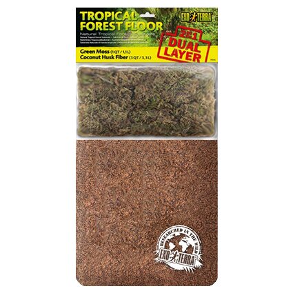 Наповнювач для тераріума Exo Terra «Tropical Forest Floor» 4,4 л (двошаровий субстрат)