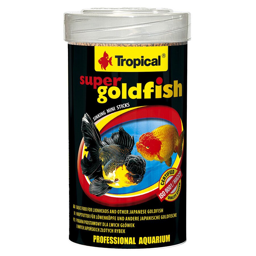 Сухой корм для аквариумных рыб Tropical в палочках «Super Goldfish Mini Sticks» 100 мл (для золотых рыбок) Сухой корм для аквариумных рыб Tropical в палочках «Super Goldfish Mini Sticks» 100 мл (для золотых рыбок)
