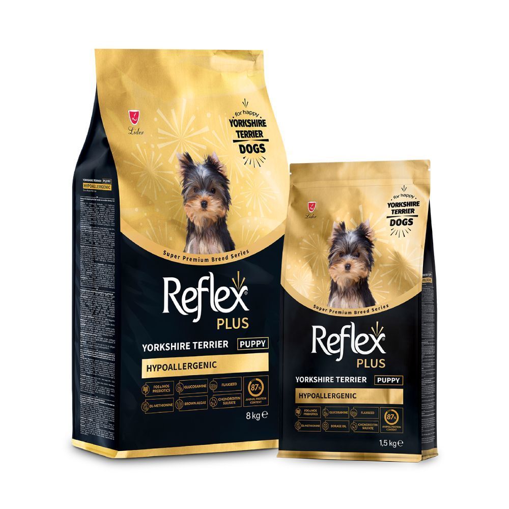 Сухий корм для цуценят Reflex Plus Yorkshire Terrier Puppy 1,5 кг - курка Сухий корм для цуценят Reflex Plus Yorkshire Terrier Puppy 1,5 кг - курка
