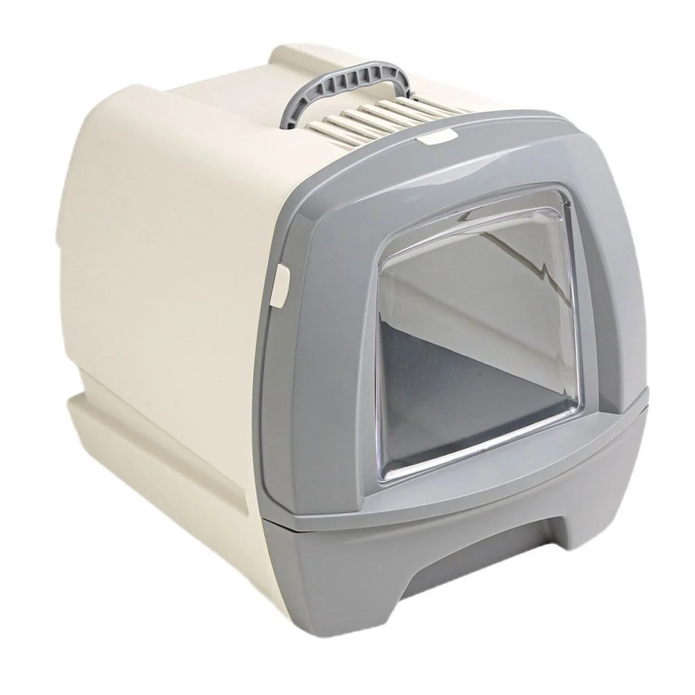 Туалет-бокс для кошек MPS 50x40x42 см - серый