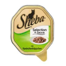 Влажный корм для кошек Sheba Classics in Sause 85 г - кусочки кролика в соусе
