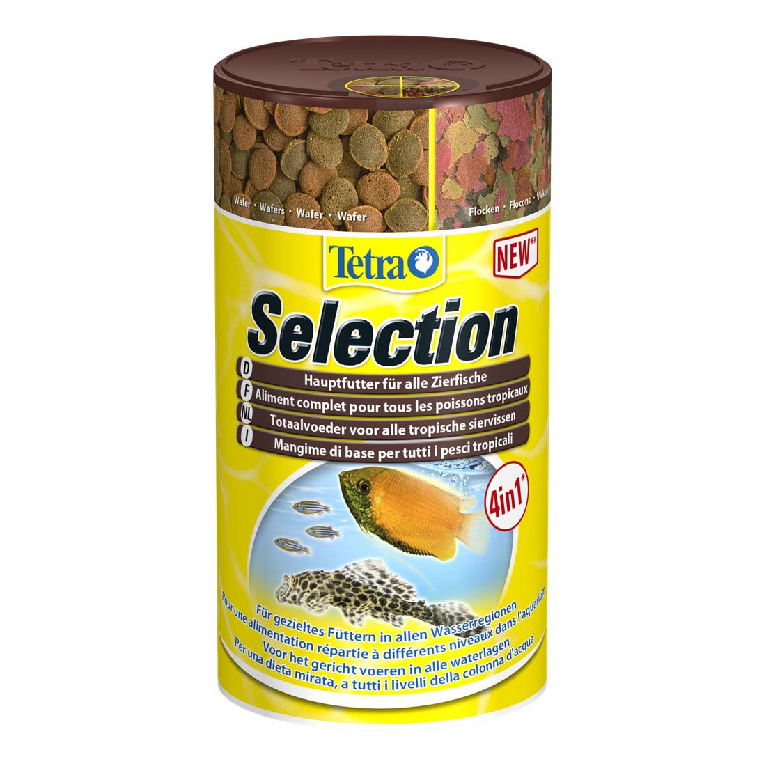 Сухий корм для акваріумних риб Tetra «Selection» 100 мл (для всіх акваріумних риб)
