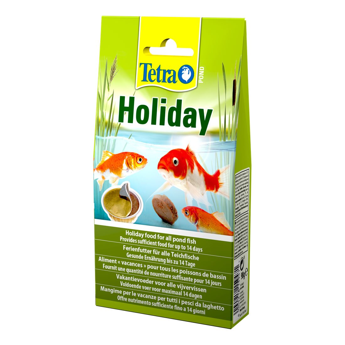 Сухой корм для прудовых рыб Tetra «Holiday» 98 г (на период длительного отсутствия) Сухой корм для прудовых рыб Tetra «Holiday» 98 г (на период длительного отсутствия)