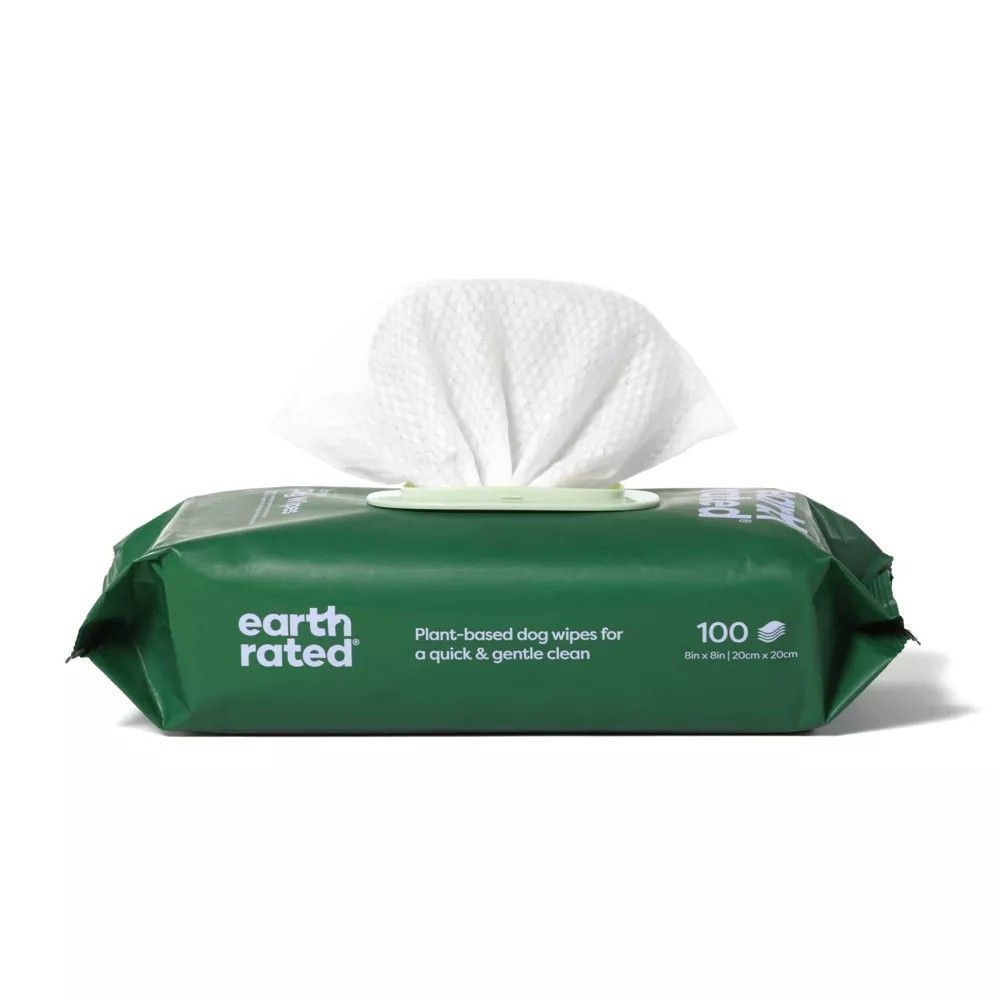 Гигиенические салфетки Earth Rated с ароматом лаванды 100 шт