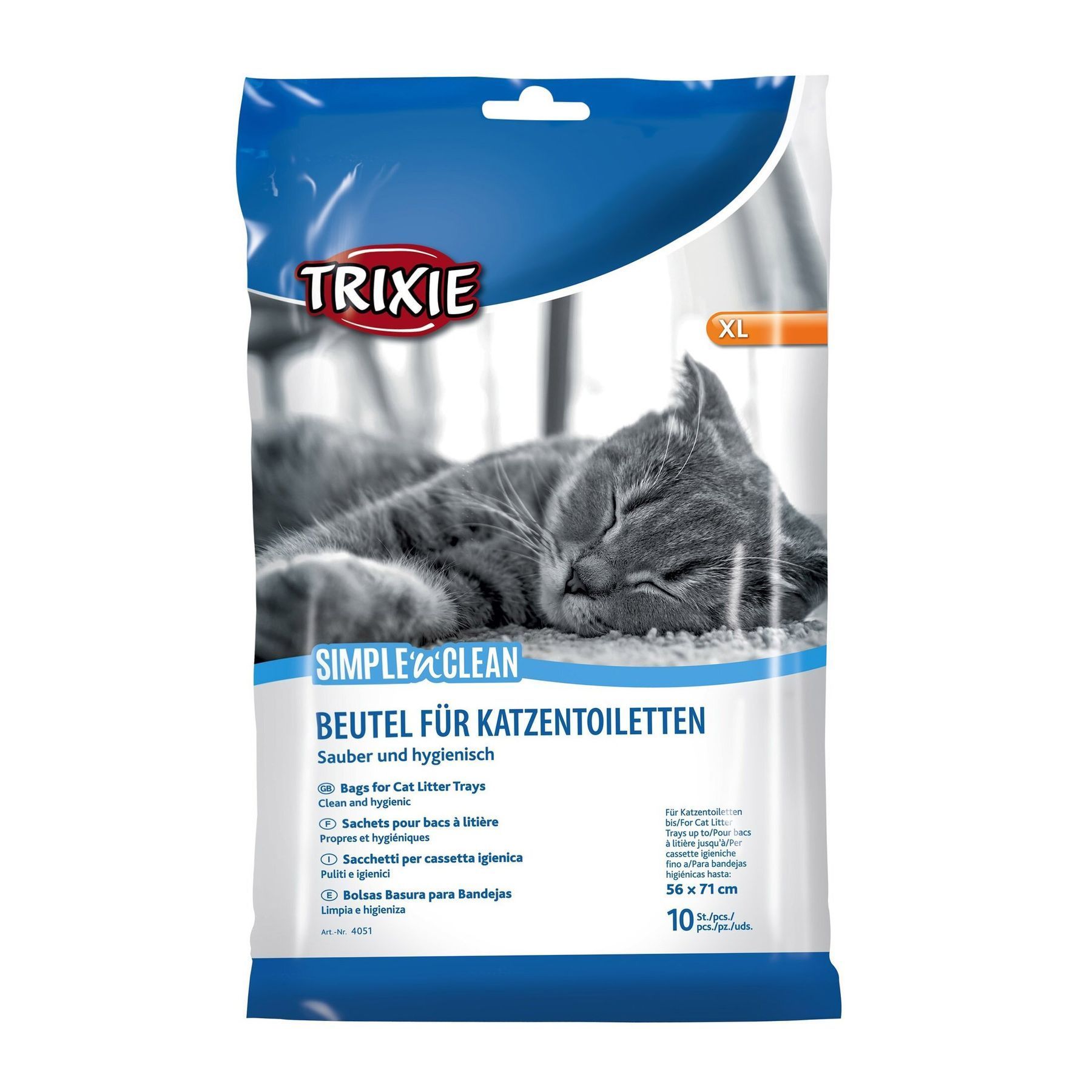 Сборные пакеты Trixie для кошачьих туалетов «Simple‘n‘Clean» 56 x 71 см, 10 шт. Сборные пакеты Trixie для кошачьих туалетов «Simple‘n‘Clean» 56 x 71 см, 10 шт.