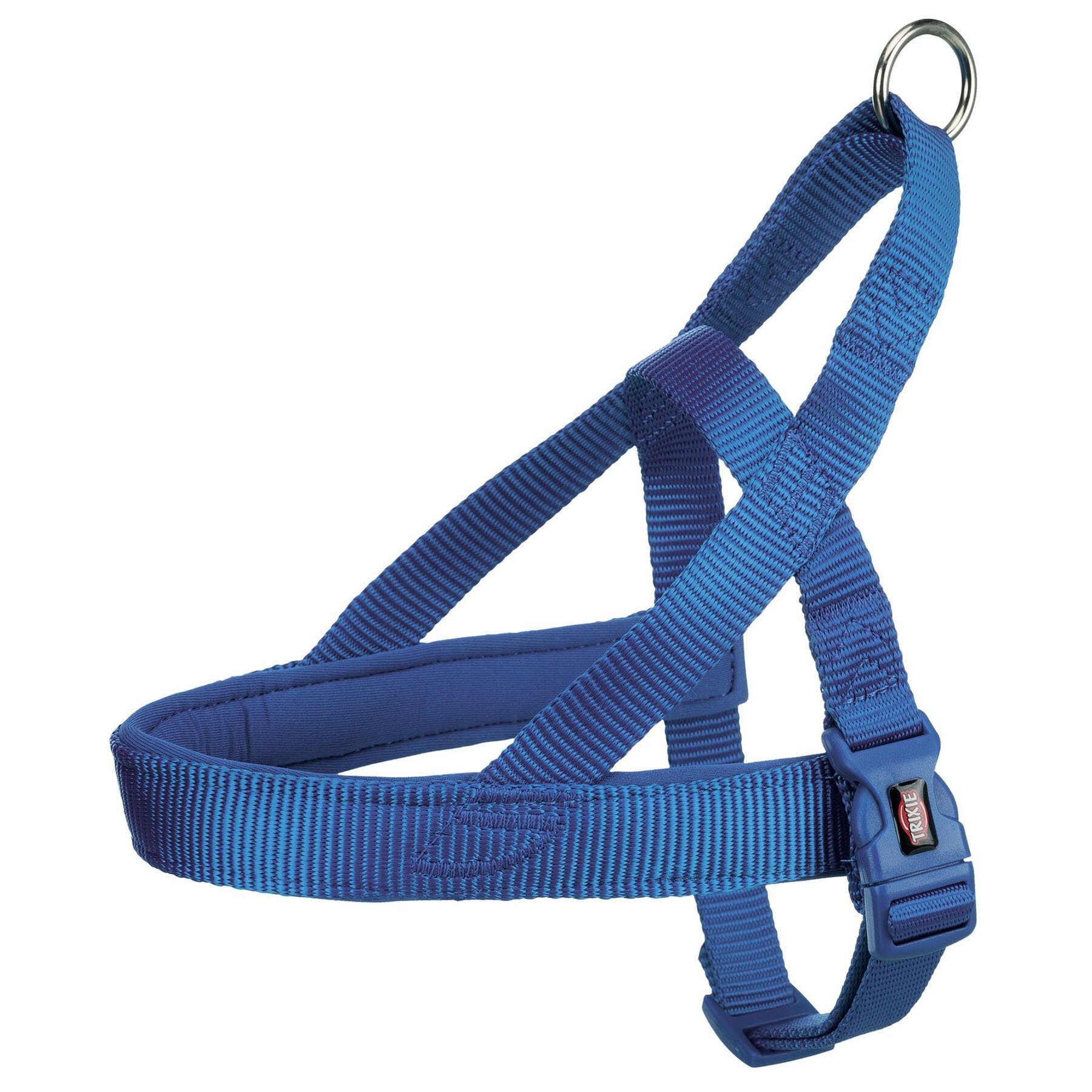 Шлейка Trixie нейлоновая норвежская «Premium» XL 78-100 см / 50 мм (синяя) - 205502 Шлейка Trixie нейлоновая норвежская «Premium» XL 78-100 см / 50 мм (синяя) - 205502
