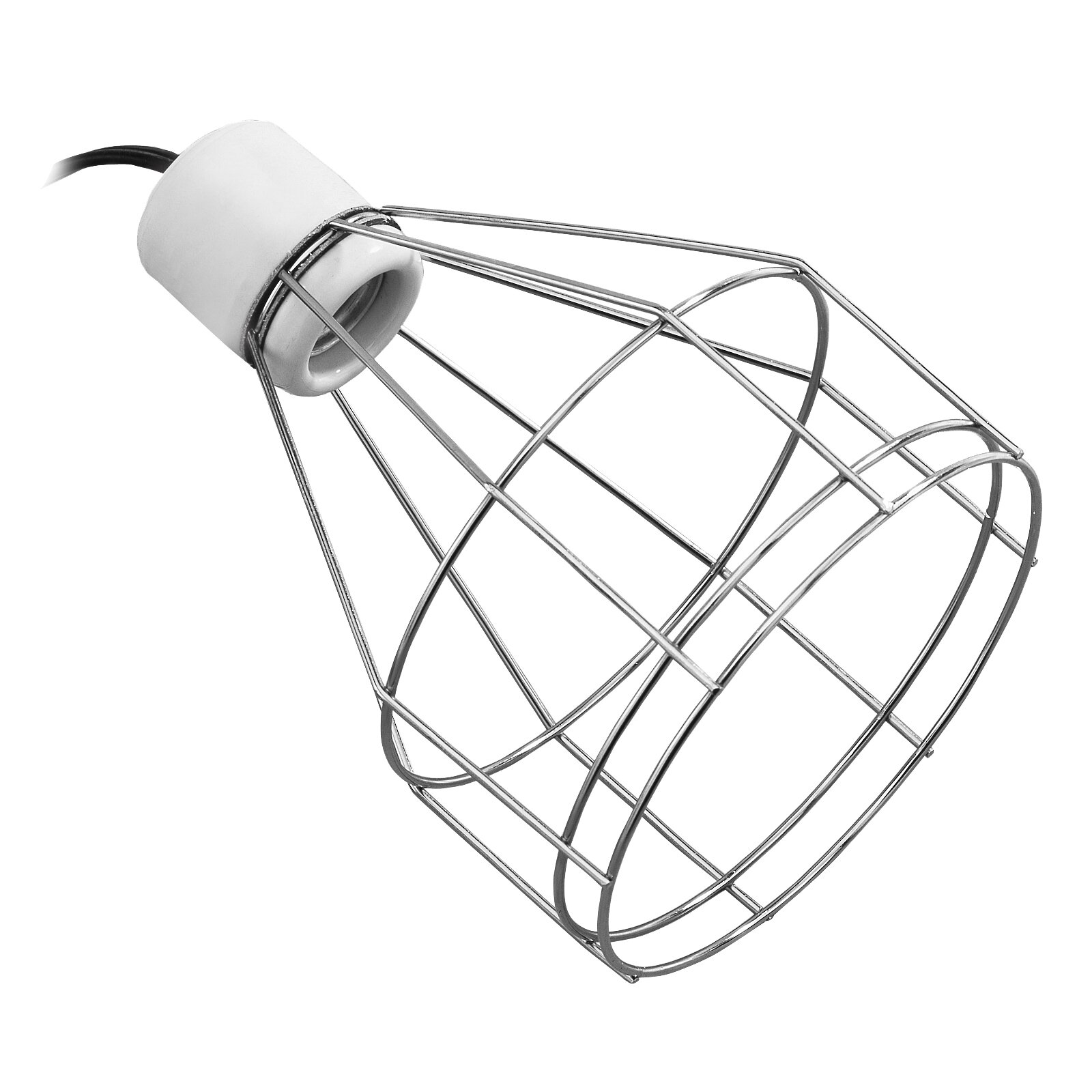 Керамический патрон для лампы Exo Terra «Wire Light» E27, 1,80 м (до 150 Вт)