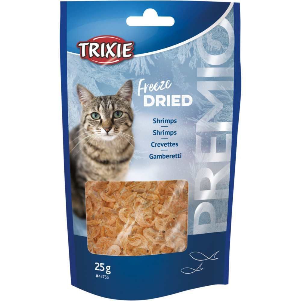 Ласощі для котів Trixie Premio Freeze Dried 25 г - креветки Ласощі для котів Trixie Premio Freeze Dried 25 г - креветки