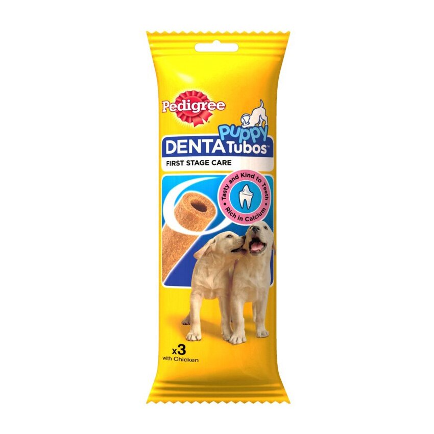 Ласощі для цуценят Pedigree Junior Denta Tubos 72 г (для зубів)