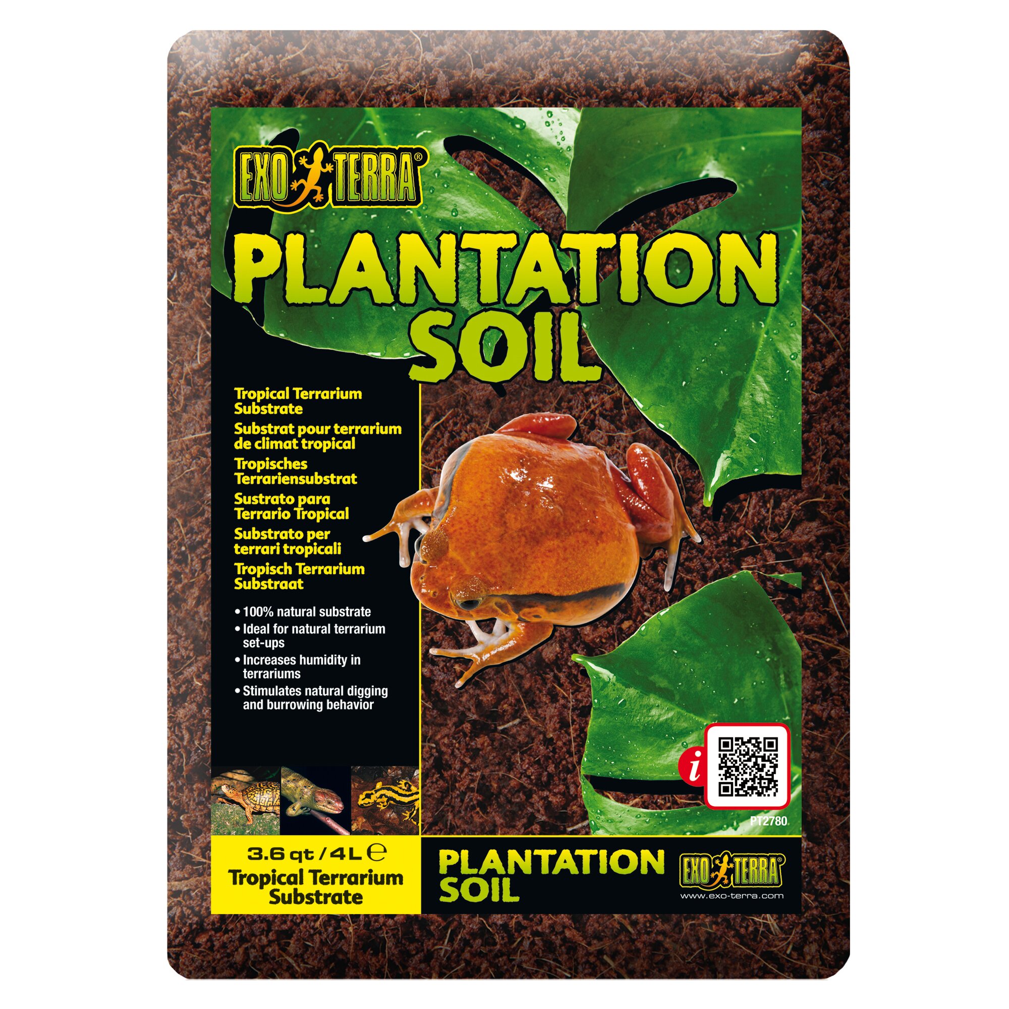 Наповнювач для тераріума Exo Terra «Plantation Soil» 4 л (кокосовий субстрат) Наповнювач для тераріума Exo Terra «Plantation Soil» 4 л (кокосовий субстрат)
