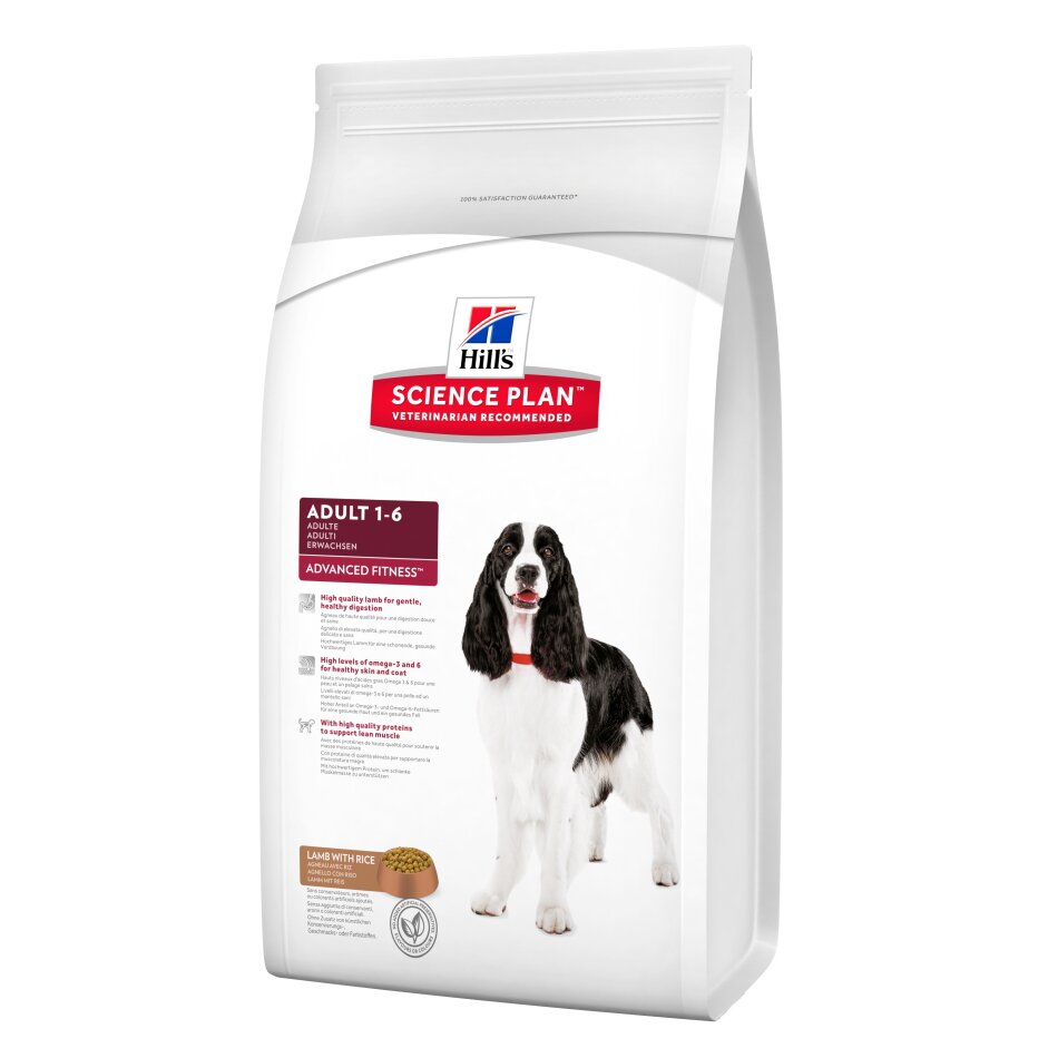 Сухий корм для дорослих собак середніх порід Hills Science Plan Canine Adult Advanced Fitness Medium 3 кг (ягня та рис) Сухий корм для дорослих собак середніх порід Hills Science Plan Canine Adult Advanced Fitness Medium 3 кг (ягня та рис)