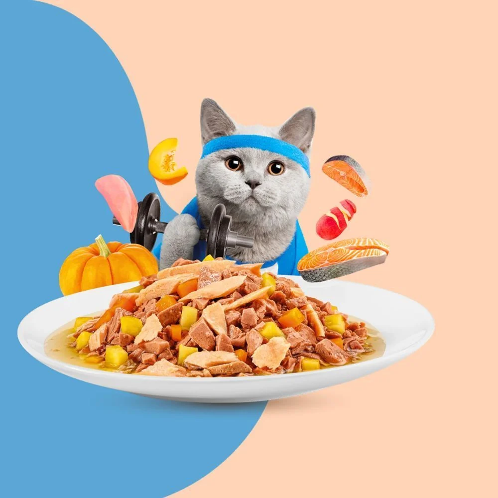 Влажный корм для кошек Moochie Seafood Weight Control Adult 70 г - лосось Влажный корм для кошек Moochie Seafood Weight Control Adult 70 г - лосось