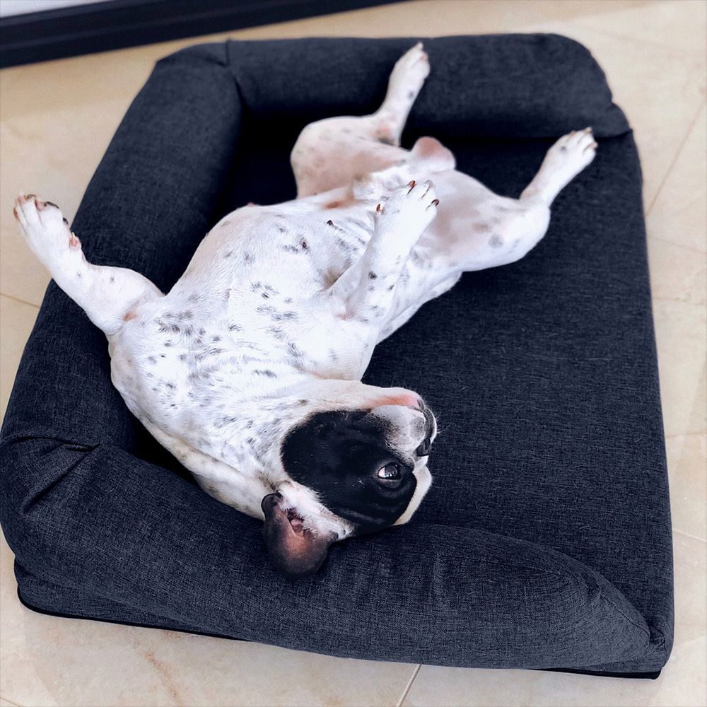 Noble Pet London лежак для собак 80x60 см - синій Noble Pet London лежак для собак 80x60 см - синій