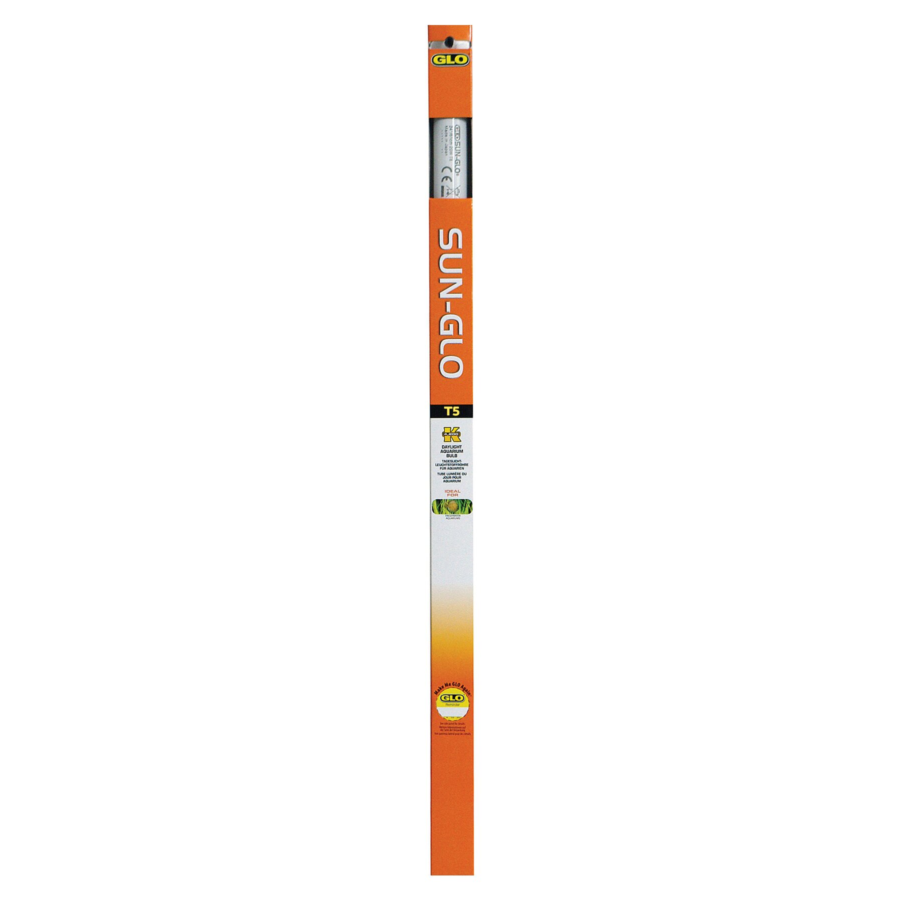 Люминесцентная лампа «Sun-GLO» 8 Вт, 30 см, T5