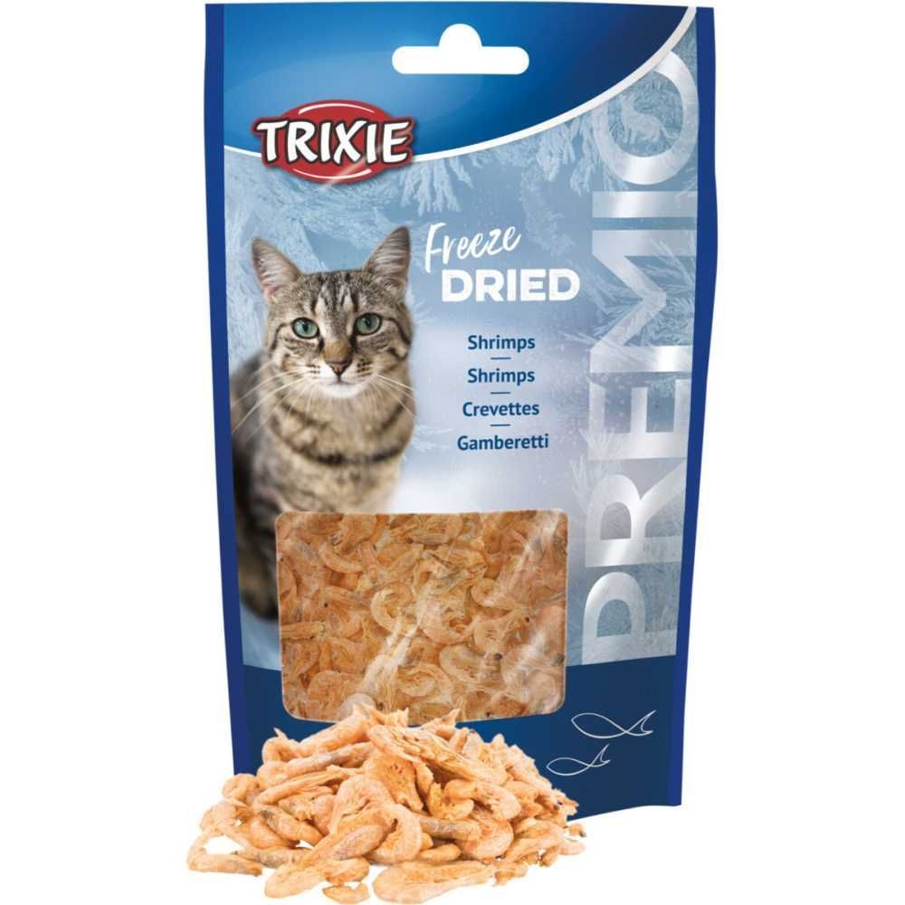 Ласощі для котів Trixie Premio Freeze Dried 25 г - креветки Ласощі для котів Trixie Premio Freeze Dried 25 г - креветки