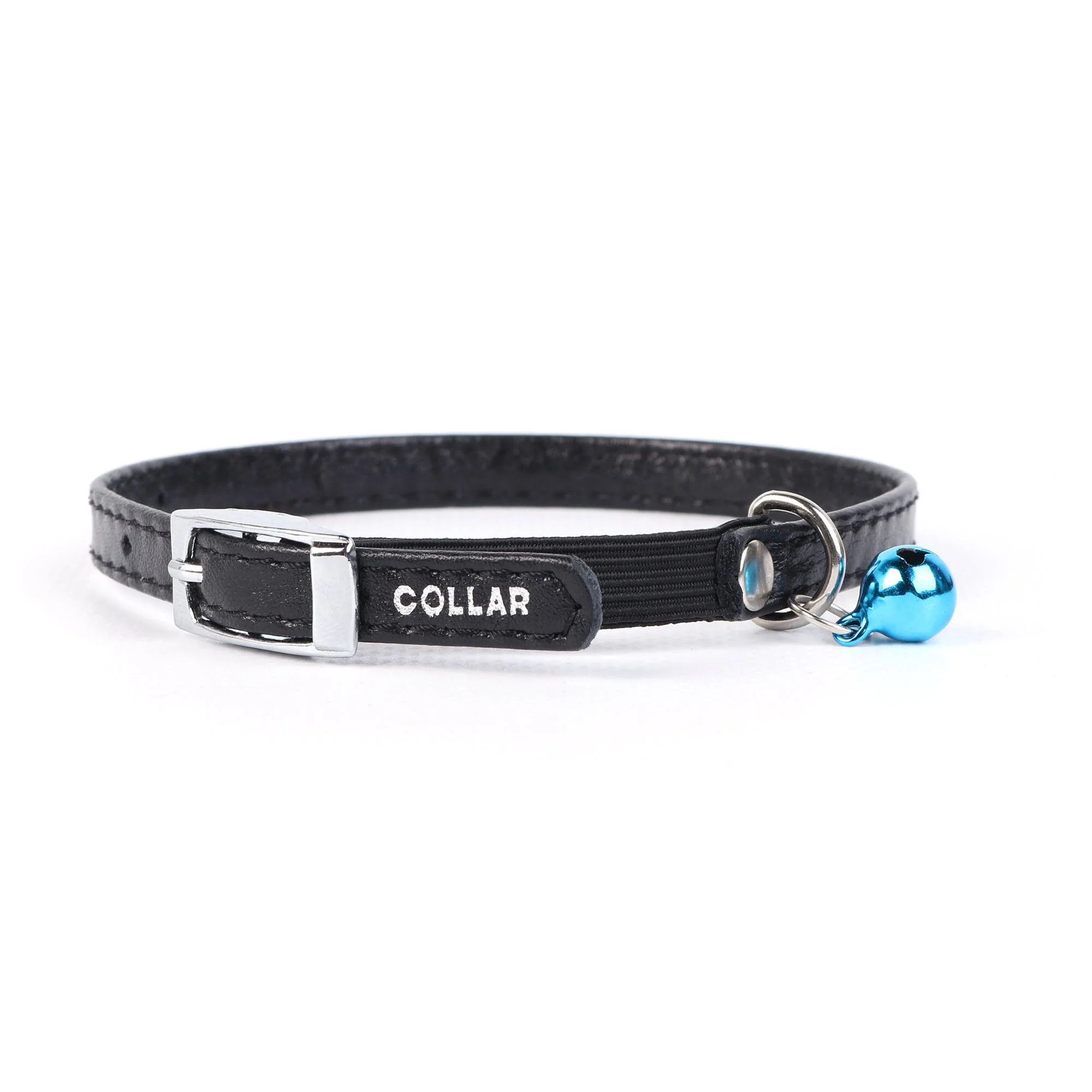 Ошейник Collar кожаный с резинкой «Glamour» (Гламур) 22-30 см / 9 (черный) Ошейник Collar кожаный с резинкой «Glamour» (Гламур) 22-30 см / 9 (черный)