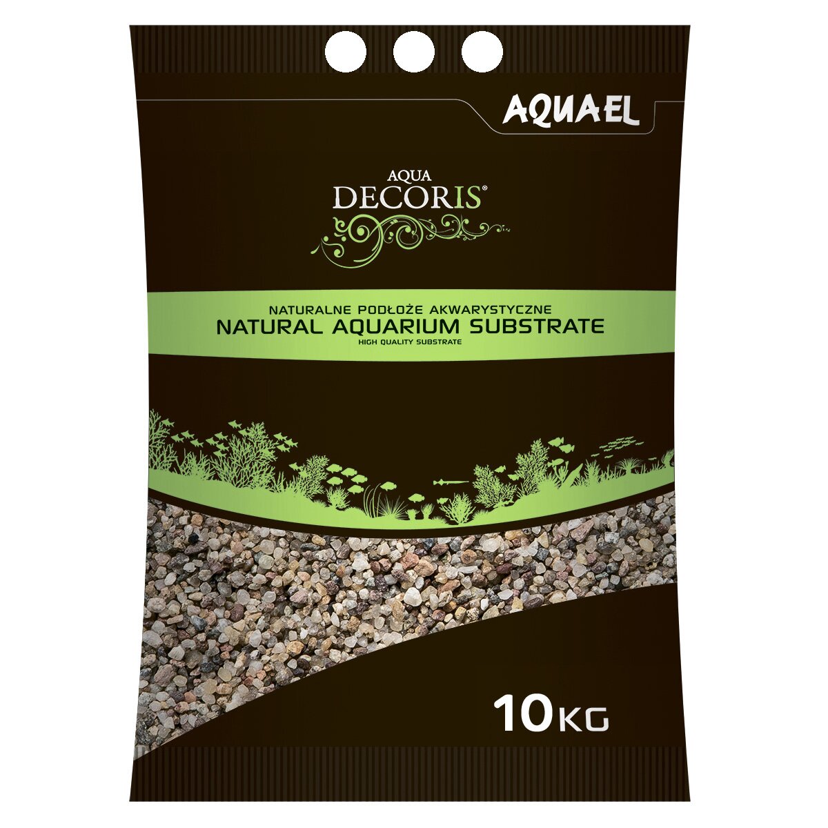 Ґрунт для акваріума Aquael 10 кг (1,5-2,5 мм) Ґрунт для акваріума Aquael 10 кг (1,5-2,5 мм)