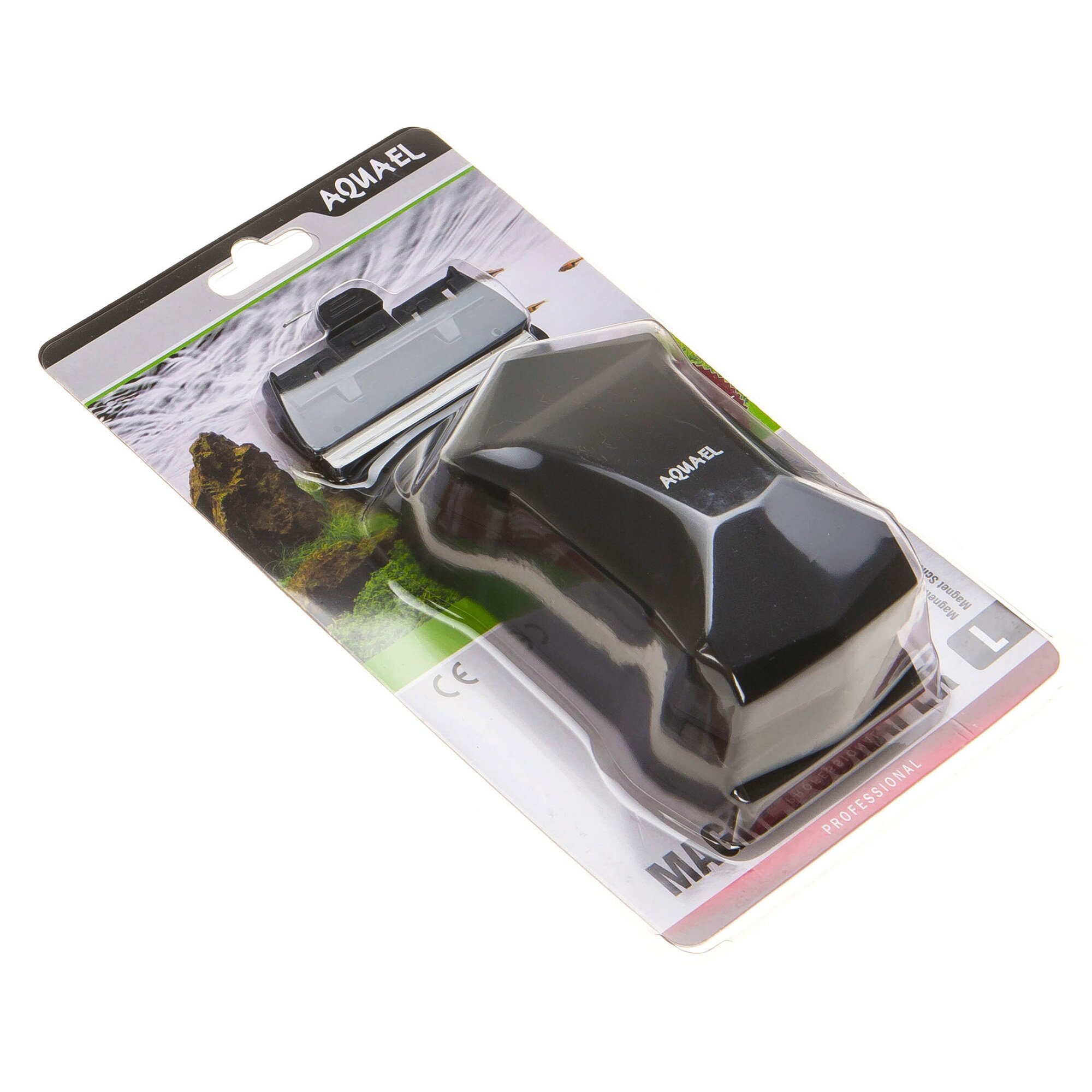 Магнит для чистки стекол аквариума Aquael «Magnetic Cleaner 2in1» L (5-10 мм)