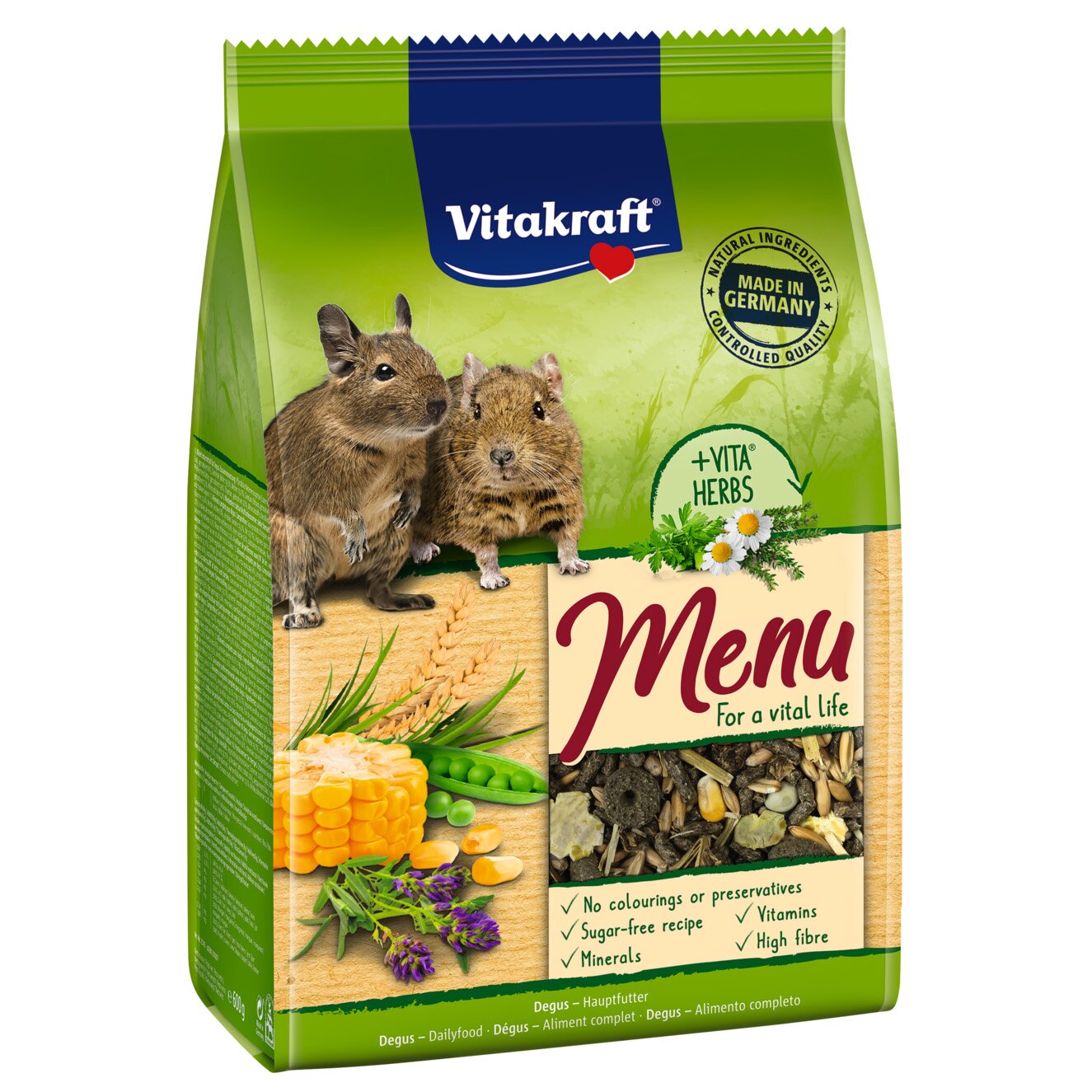 Корм для дегу Vitakraft «Premium Menu Vital» 600 г