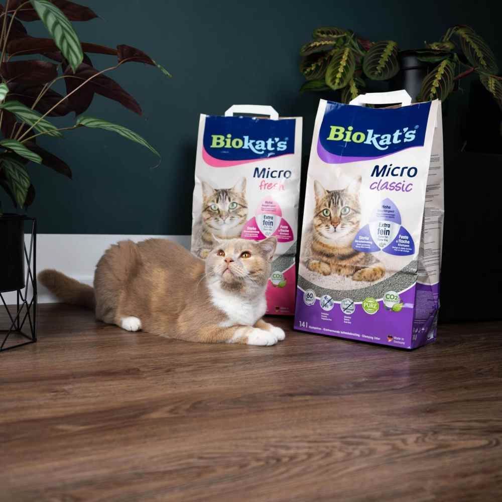 Biokat's Micro Fresh бентонітовий наповнювач 6 л - з ароматом