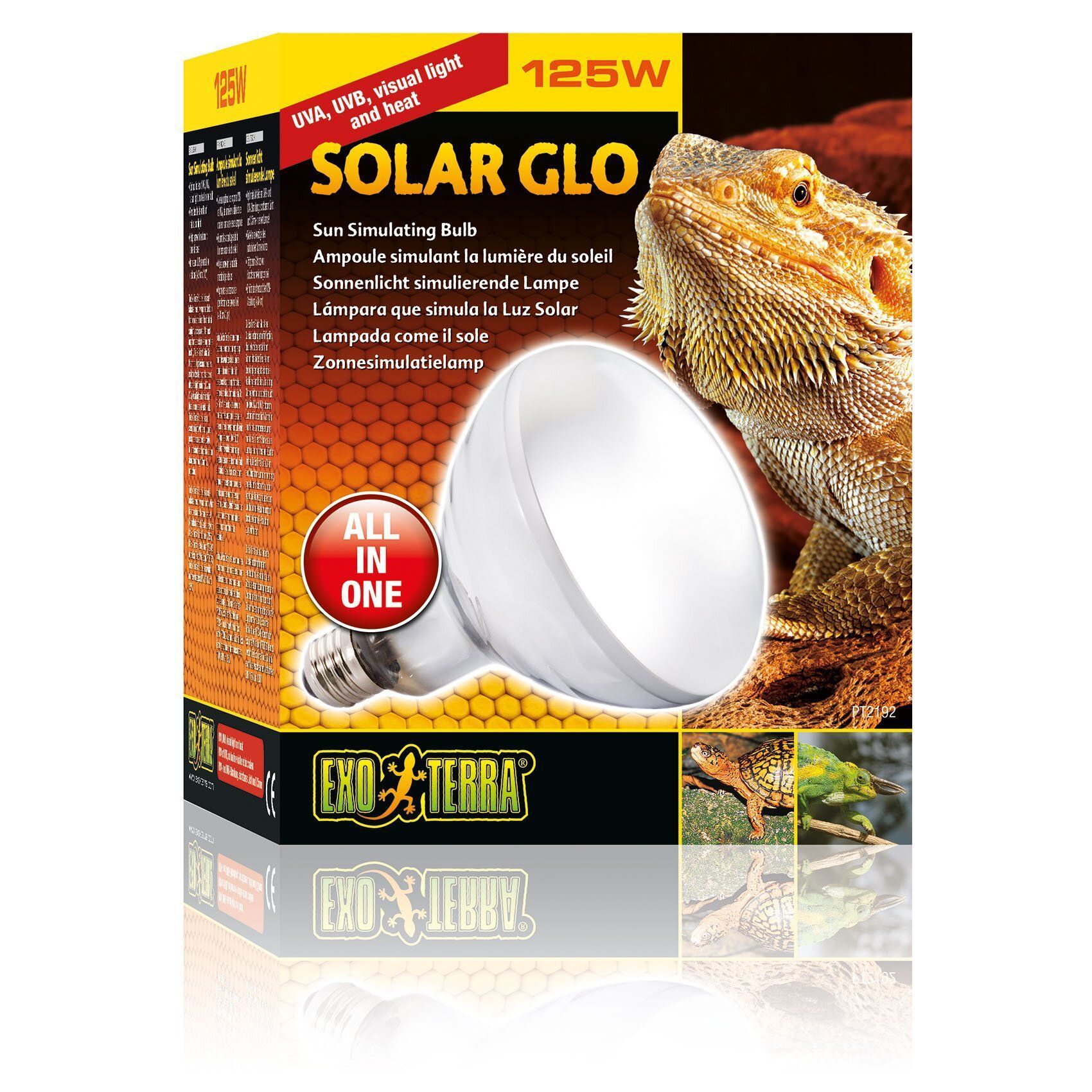 Лампа для тераріума Exo Terra Solar Glo 125 W Лампа для тераріума Exo Terra Solar Glo 125 W