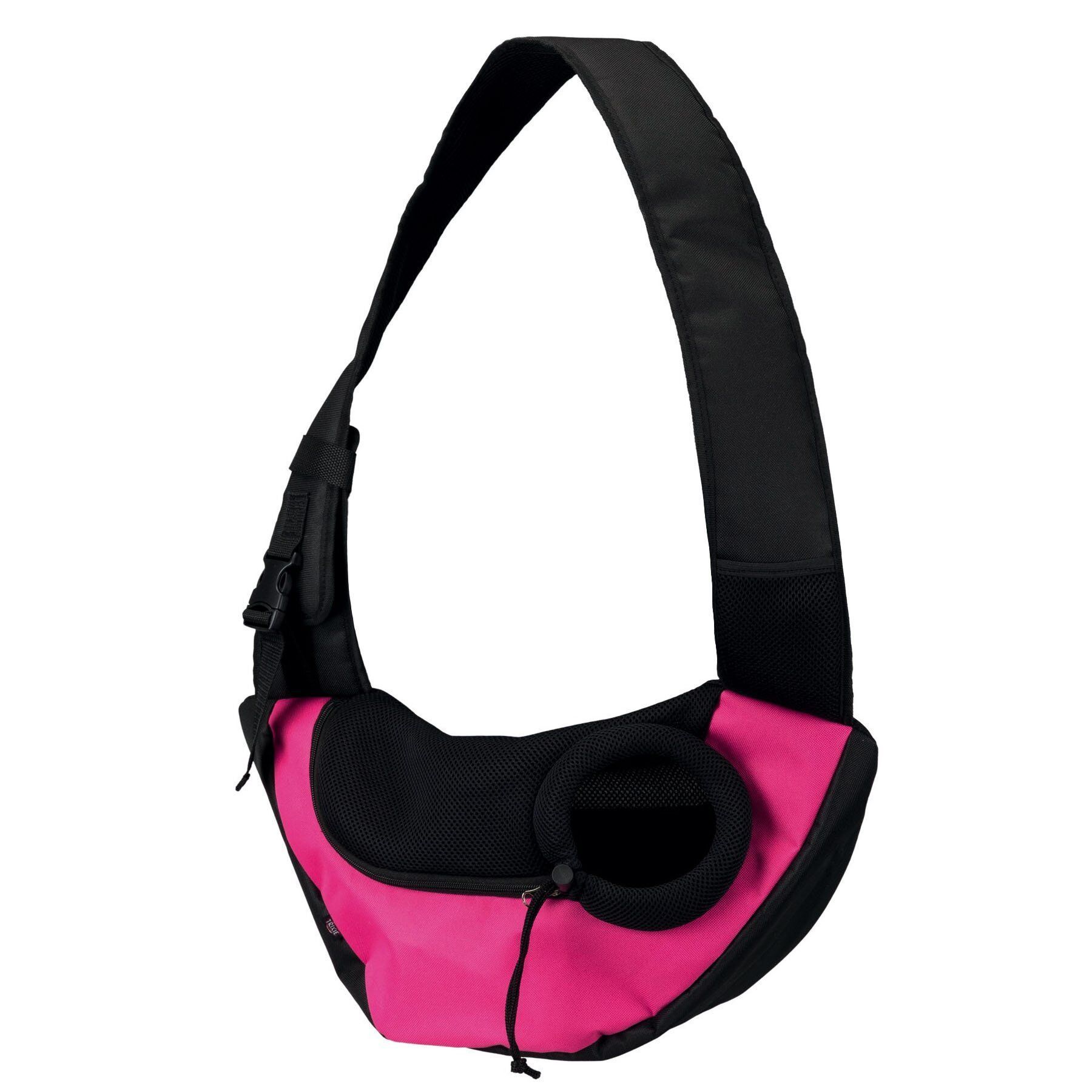 Сумка-переноска для собак и кошек весом до 5 кг Trixie «Sling Front Carrier» 50 x 25 x 18 см (розовая) Сумка-переноска для собак и кошек весом до 5 кг Trixie «Sling Front Carrier» 50 x 25 x 18 см (розовая)