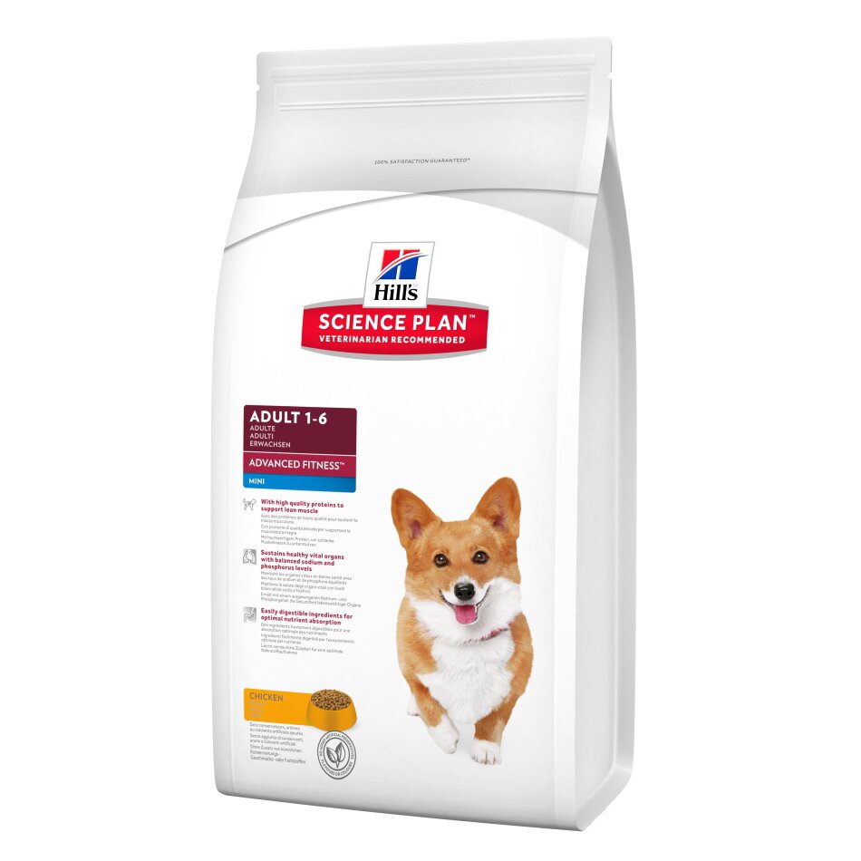 Сухий корм для дорослих собак дрібних порід Hills Science Plan Canine Adult Advanced Fitness Mini 800 г (курка) Сухий корм для дорослих собак дрібних порід Hills Science Plan Canine Adult Advanced Fitness Mini 800 г (курка)