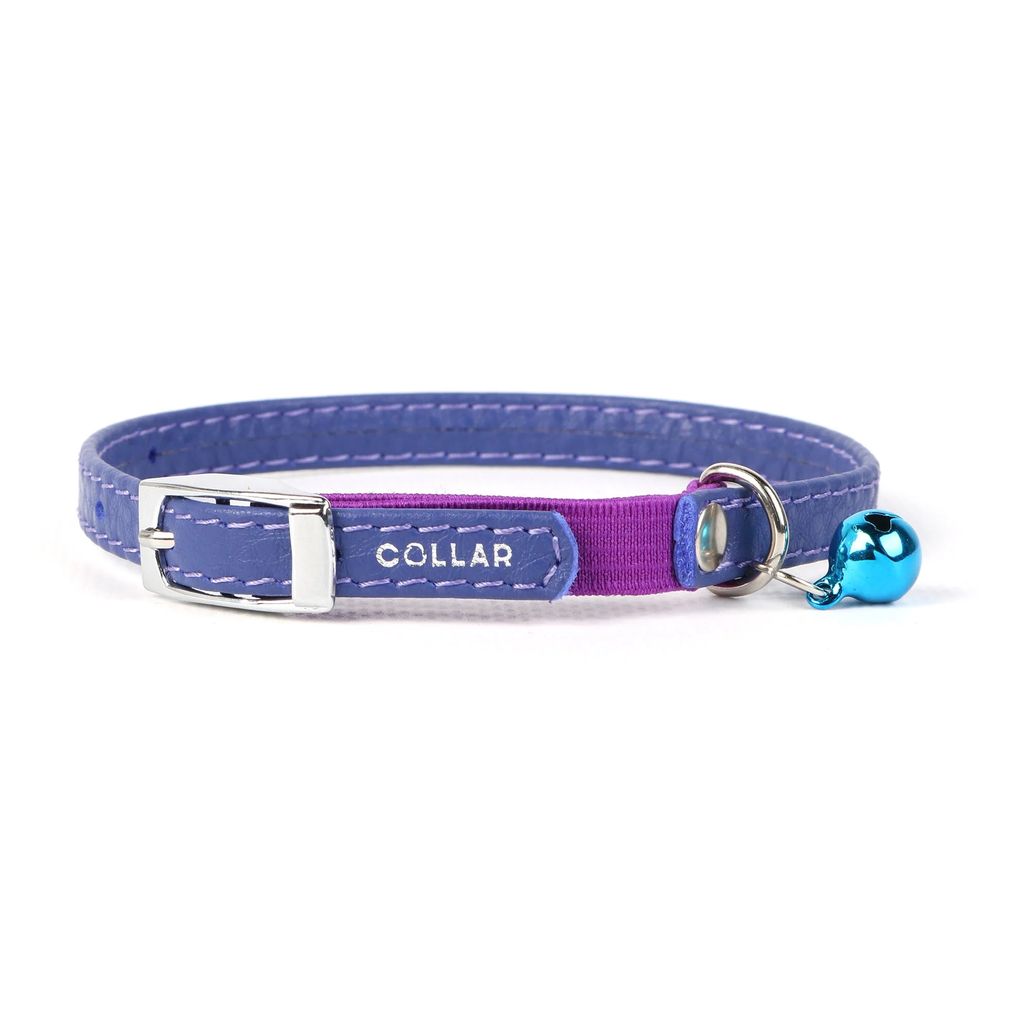 Ошейник Collar кожаный с резинкой «Glamour» (Гламур) 22-30 см / 9 (фиолетовый) Ошейник Collar кожаный с резинкой «Glamour» (Гламур) 22-30 см / 9 (фиолетовый)