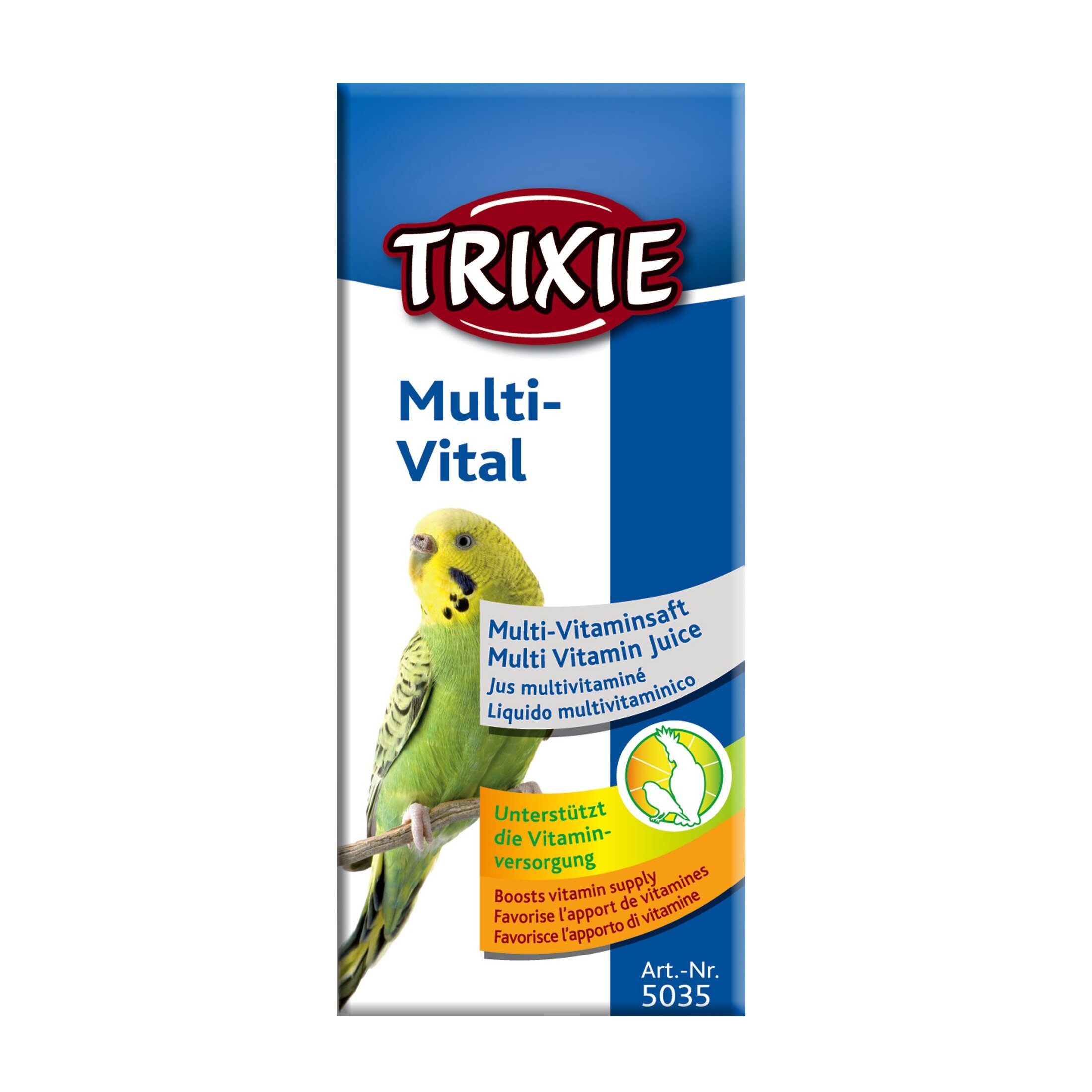 Вітаміни для птахів Trixie «Multi-Vital» краплі 50 мл (мультивітамін)