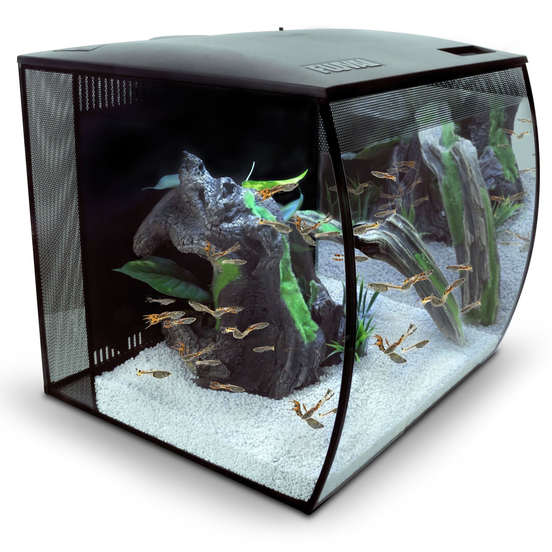 Акваріумний набір Fluval «Flex» чорний, овальний (57 л) Акваріумний набір Fluval «Flex» чорний, овальний (57 л)