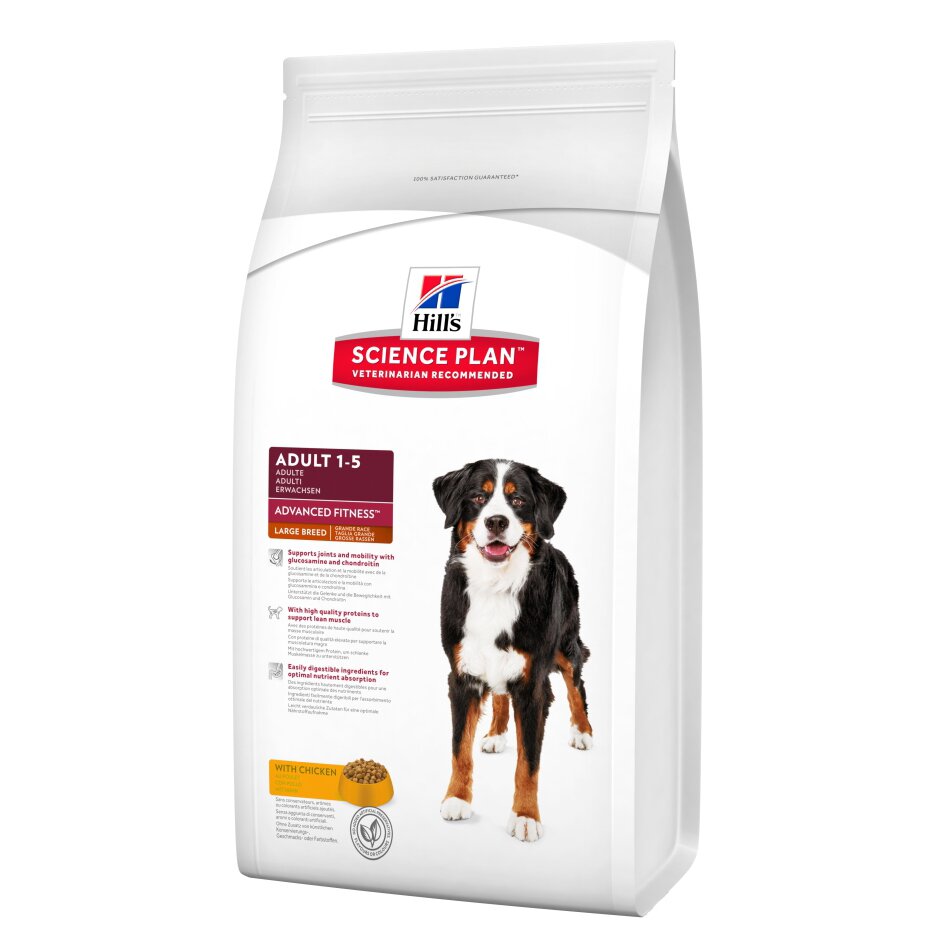 Сухий корм для дорослих собак великих порід Hills Science Plan Canine Adult Advanced Fitness Large Breed 3 кг (курка та рис) Сухий корм для дорослих собак великих порід Hills Science Plan Canine Adult Advanced Fitness Large Breed 3 кг (курка та рис)