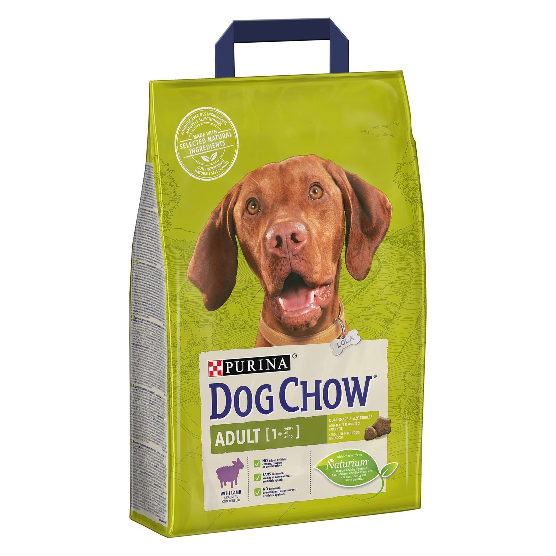 Сухий корм для собак Dog Chow Adult 2,5 кг - ягня Сухий корм для собак Dog Chow Adult 2,5 кг - ягня
