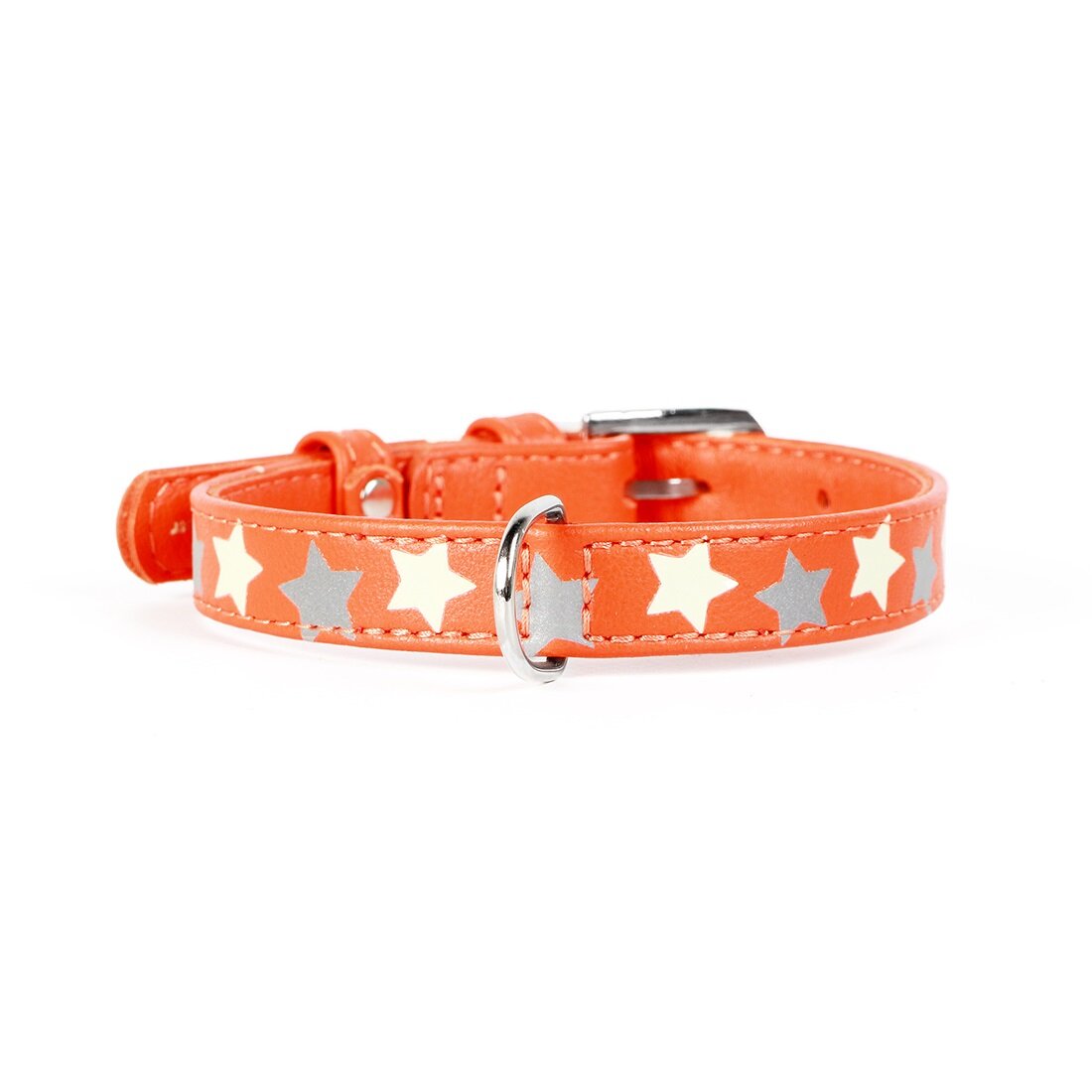Нашийник Collar шкіряний з зірочками «Glamour» (Гламур) 27-36 см / 15 мм (кольори в асортименті)