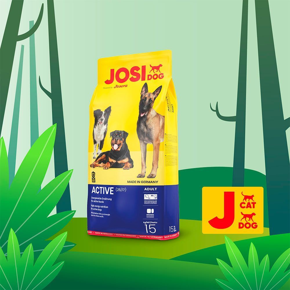 Сухой корм для собак Josera JosiDog Active Adult 2,7 кг - домашняя птица Сухой корм для собак Josera JosiDog Active Adult 2,7 кг - домашняя птица