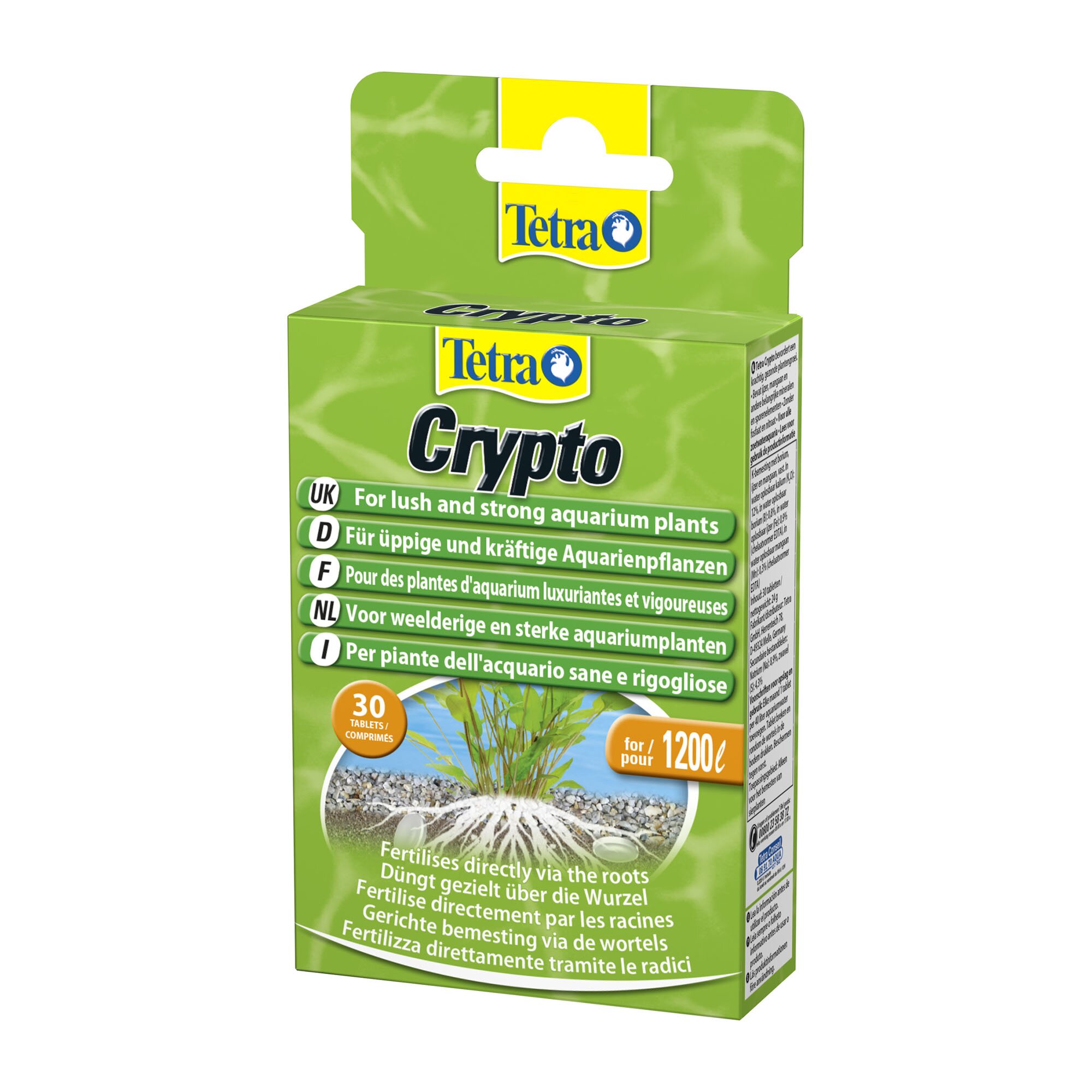 Добрива для рослин Tetra «Crypto» 30 таблеток Добрива для рослин Tetra «Crypto» 30 таблеток