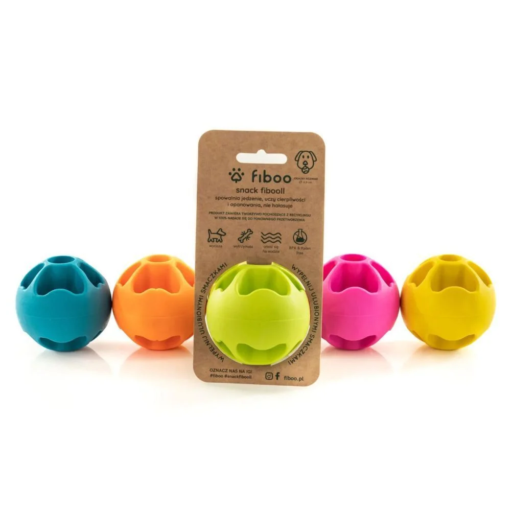 Fiboo Snack fibooll іграшка для собак 6 см - зелений
