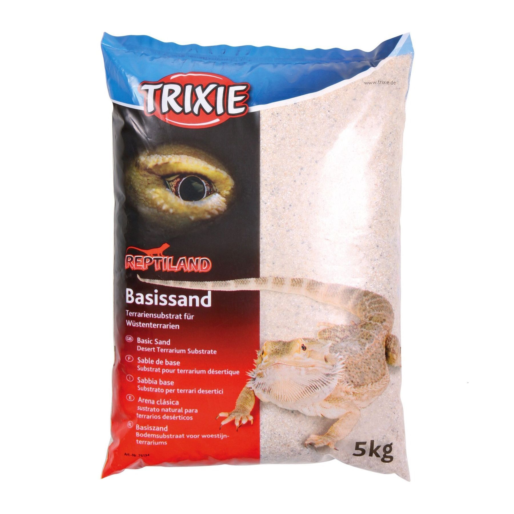 Наповнювач для тераріума Trixie Пісок 5 кг Наповнювач для тераріума Trixie Пісок 5 кг
