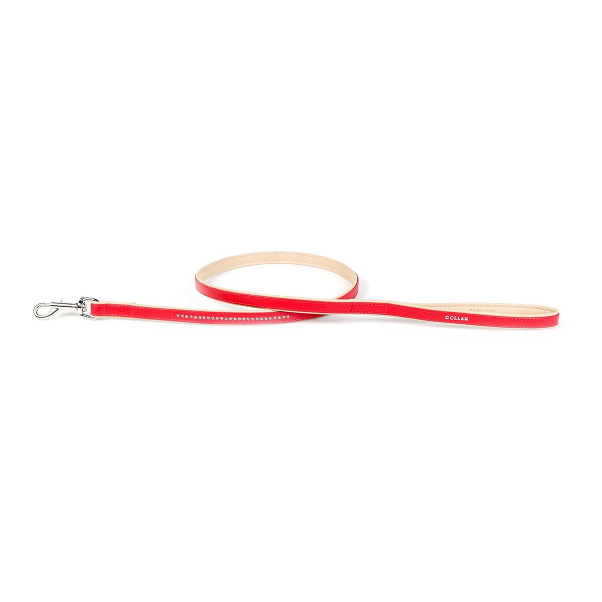 Поводок Collar кожаный со стразами «Brilliance» (Бриллианс) 1,22 м / 13 мм (красный, синий, черный) Поводок Collar кожаный со стразами «Brilliance» (Бриллианс) 1,22 м / 13 мм (красный, синий, черный)