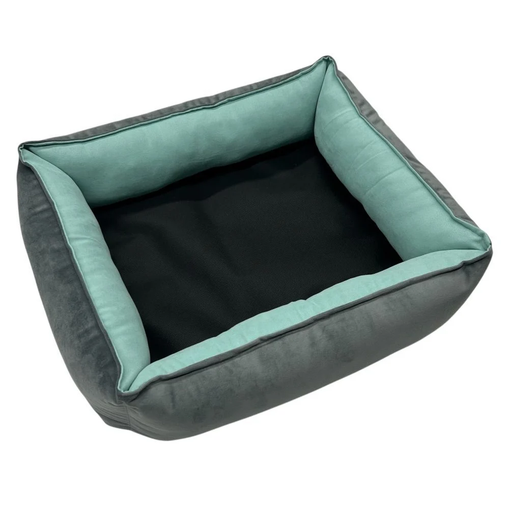 Лежак для котів Pet Fun Velour 60x50x18 см - тіффані