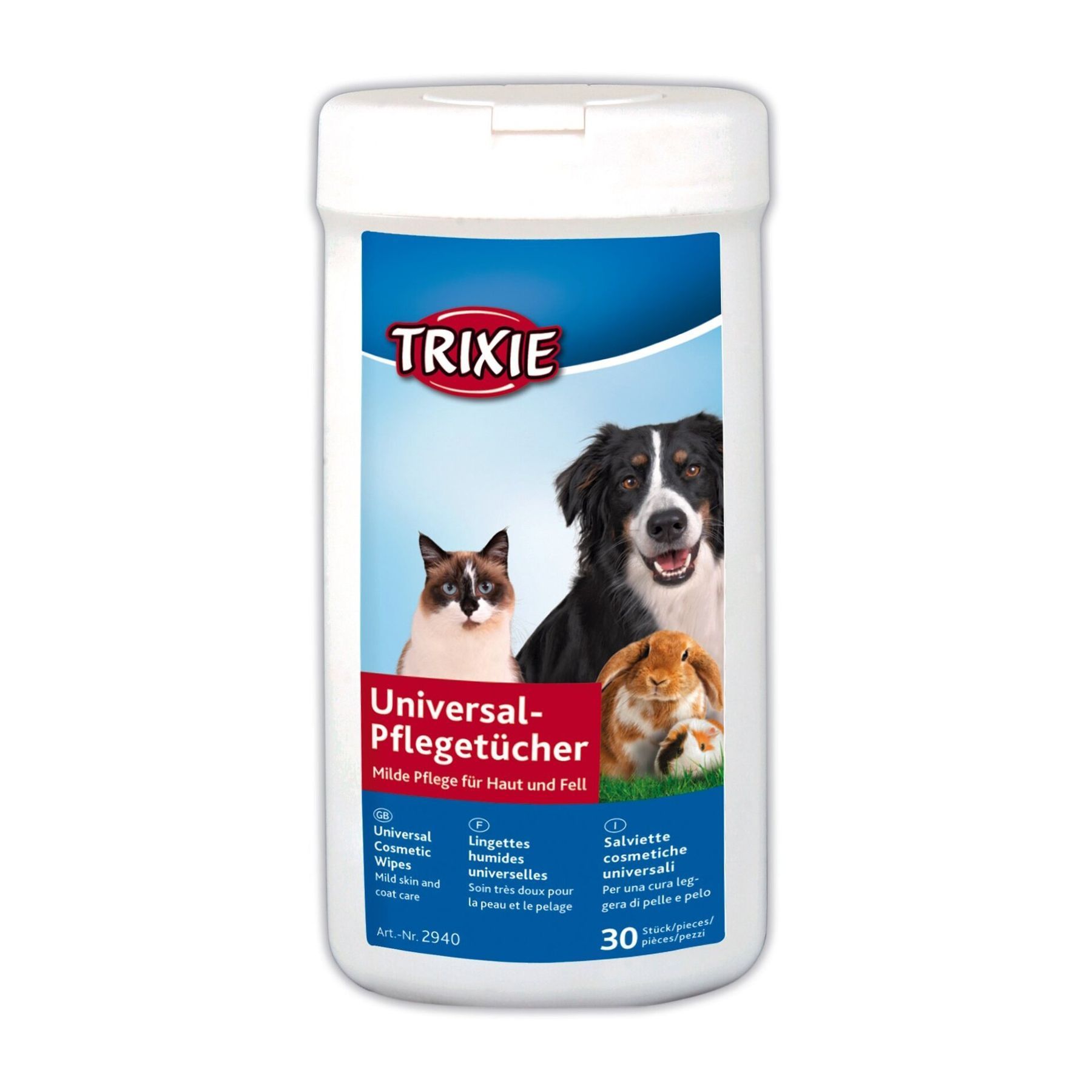 Гигиенические салфетки Trixie с алоэ вера 30 шт. Гигиенические салфетки Trixie с алоэ вера 30 шт.