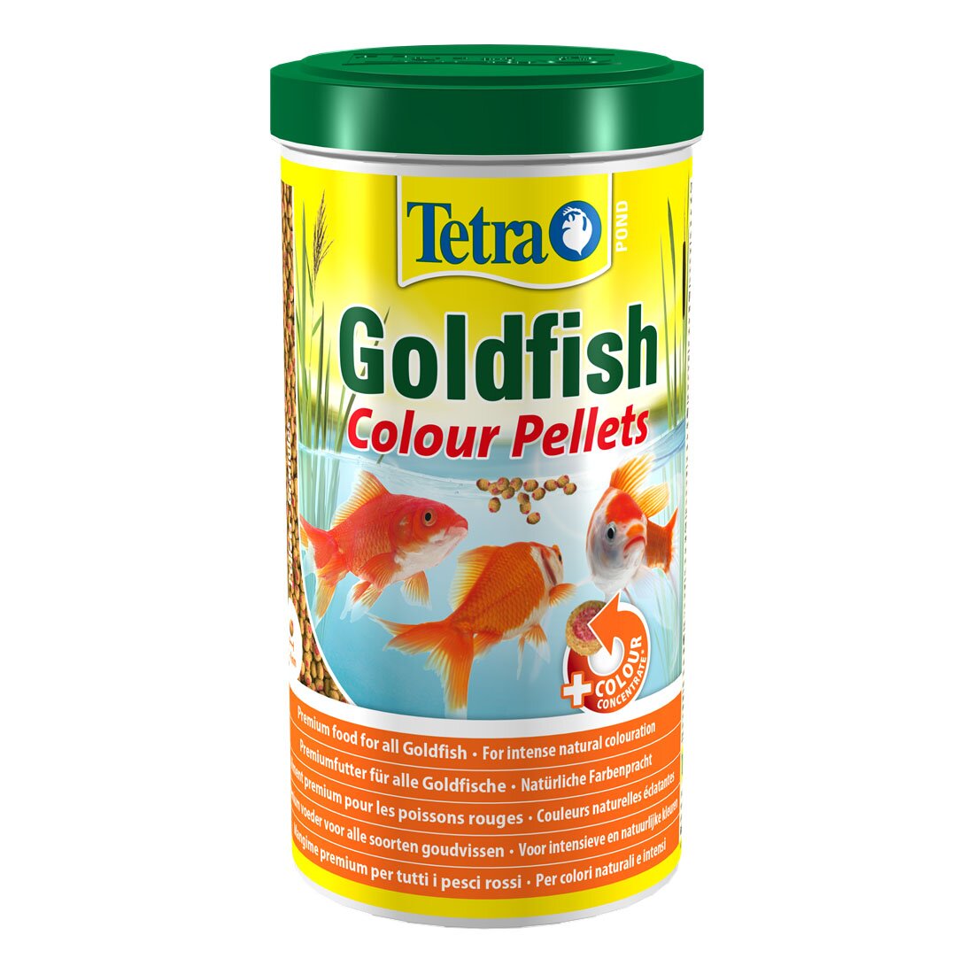 Сухой корм для прудовых рыб Tetra в гранулах «Goldfish Colour Pellets» 1 л (для золотых рыбок) Сухой корм для прудовых рыб Tetra в гранулах «Goldfish Colour Pellets» 1 л (для золотых рыбок)