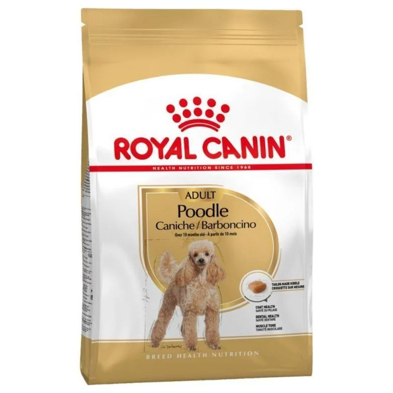 Набор сухого и влажного корма для собак Royal Canin Poodle Adult 1,5 кг + 4 шт. по 85 г