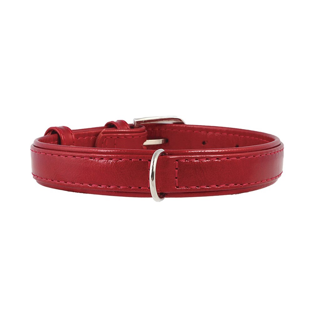 Ошейник Collar кожаный лакированный «Brilliance» (Бриллианс) 27-36 см / 15 мм (красный) Ошейник Collar кожаный лакированный «Brilliance» (Бриллианс) 27-36 см / 15 мм (красный)