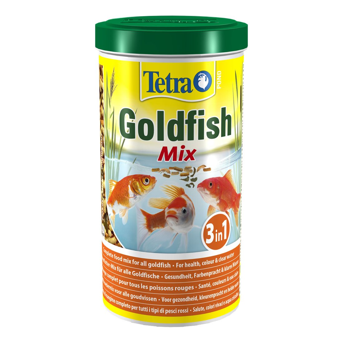 Сухой корм для прудовых рыб Tetra «Goldfish Mix» 1 л (для золотых рыбок) Сухой корм для прудовых рыб Tetra «Goldfish Mix» 1 л (для золотых рыбок)