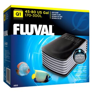 Компрессор Fluval «Q1» с двумя выходами для аквариума 170-300 л Компрессор Fluval «Q1» с двумя выходами для аквариума 170-300 л
