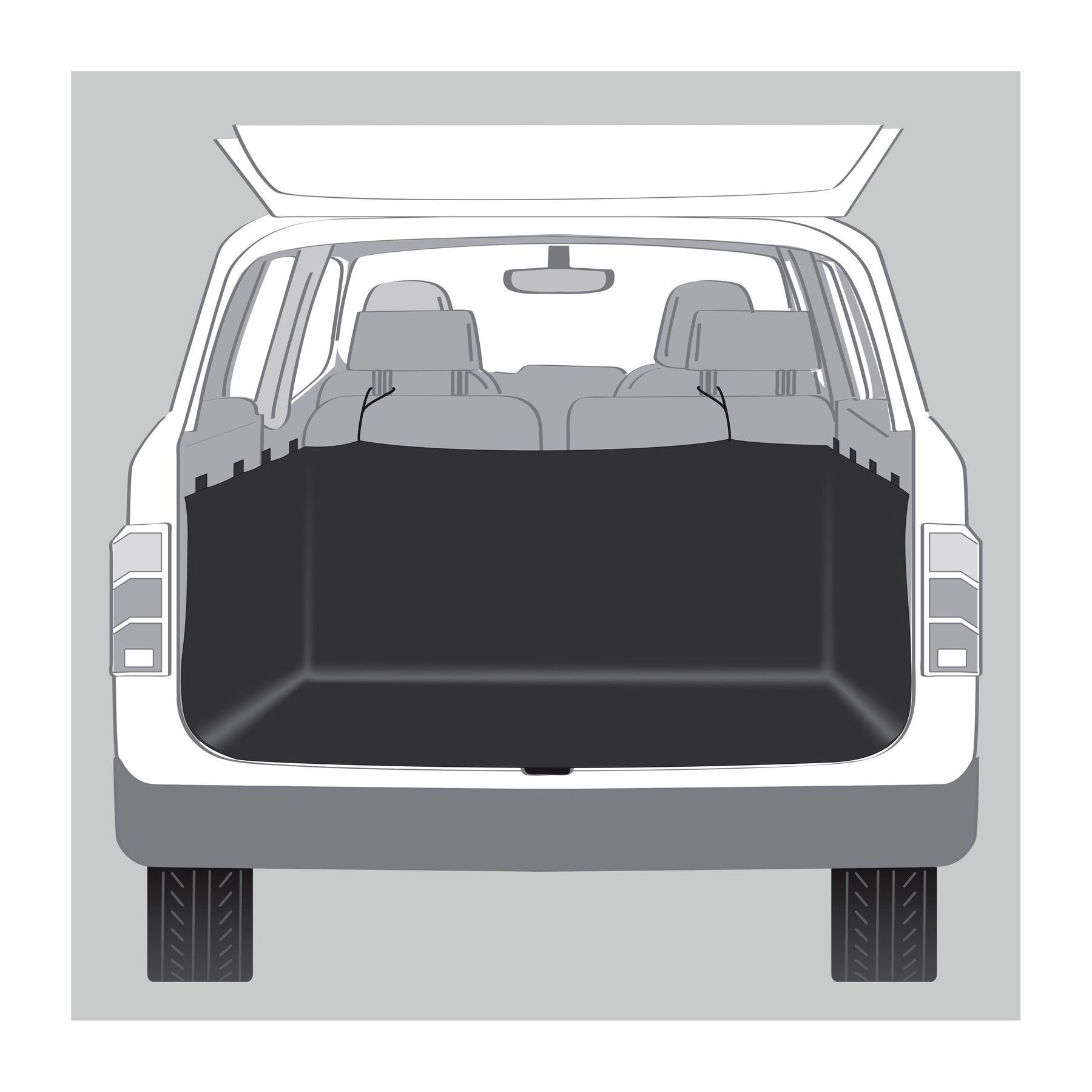 Автомобільна підстилка в багажник Trixie 2,30 x 1,70 м (поліестер) Автомобільна підстилка в багажник Trixie 2,30 x 1,70 м (поліестер)