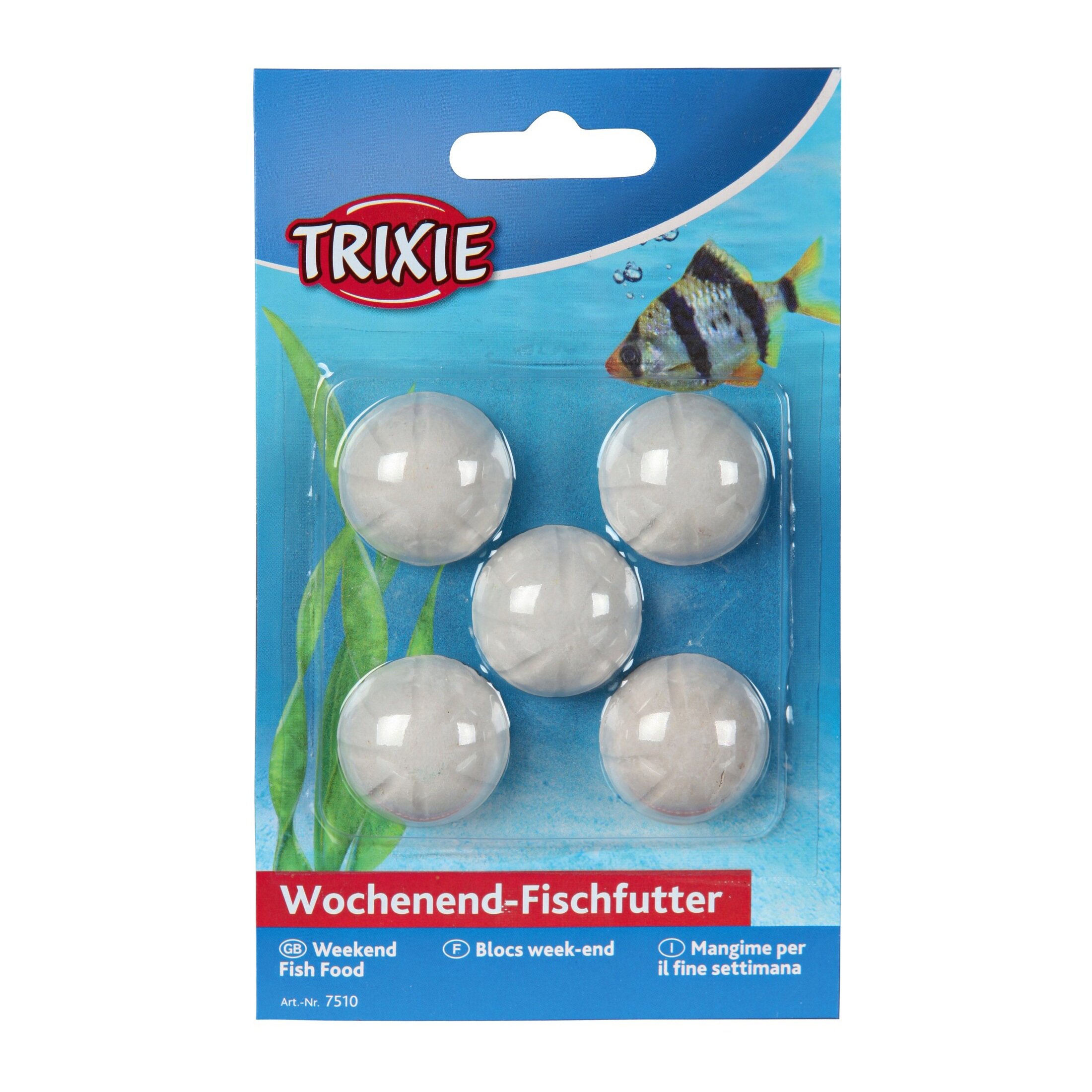 Сухий корм для акваріумних риб Trixie «Holiday Fish Food» 20 г / 5 шт. (на період тривалої відсутності)
