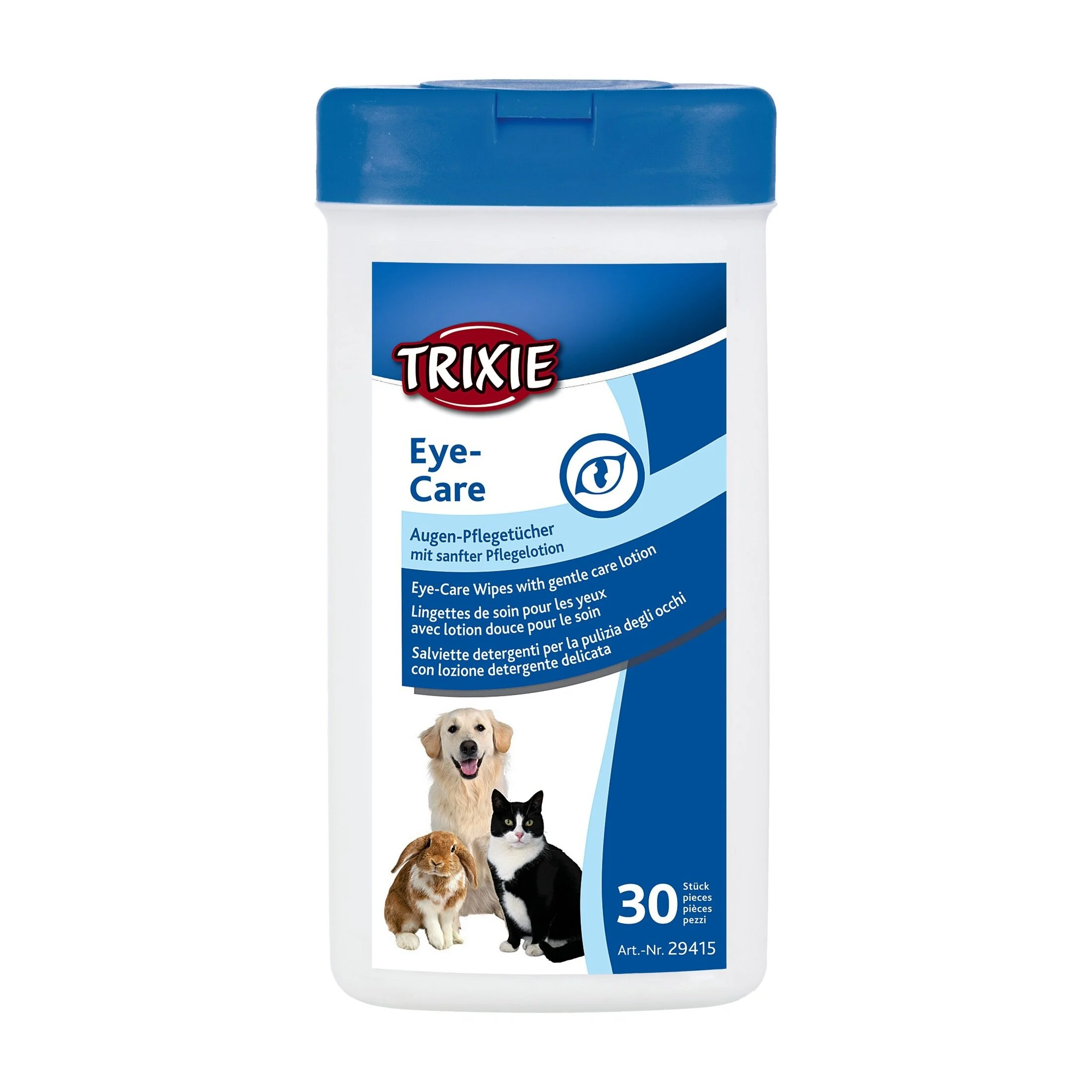 Салфетки для ухода за глазами Trixie 30 шт. Салфетки для ухода за глазами Trixie 30 шт.